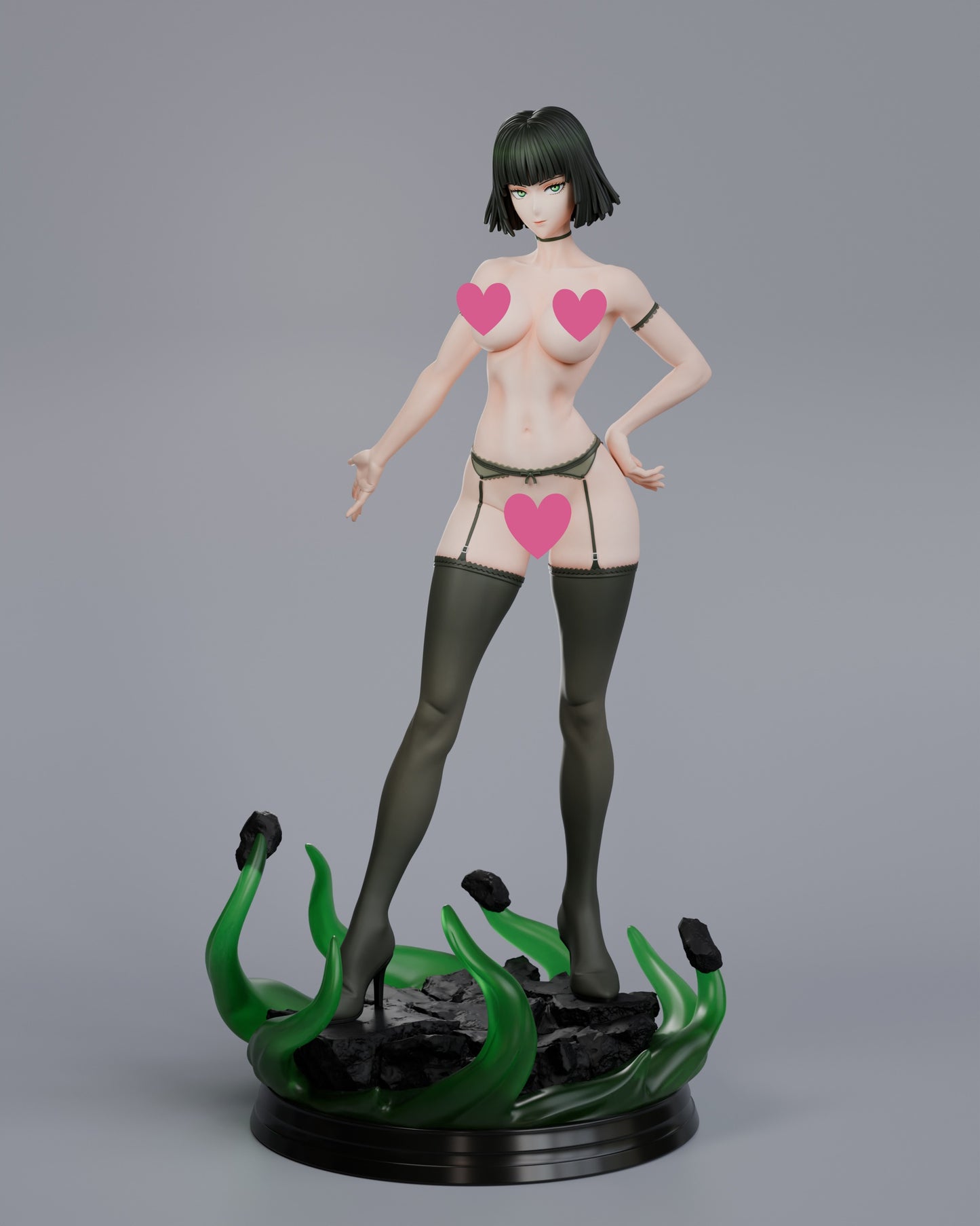 Fubuki NSFW - Unassembled and Unpainted Garage Kit - Model Designed by Abe3d/Davi