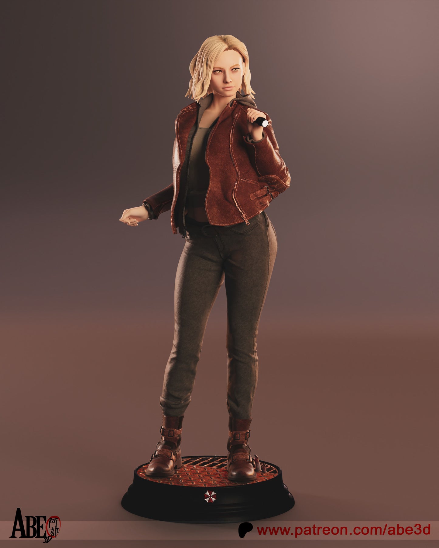 Grace (ARM AND TORSO VARIANTS INCLUDED) - Unassembled and Unpainted Garage Kit - Model Designed by Abe3D