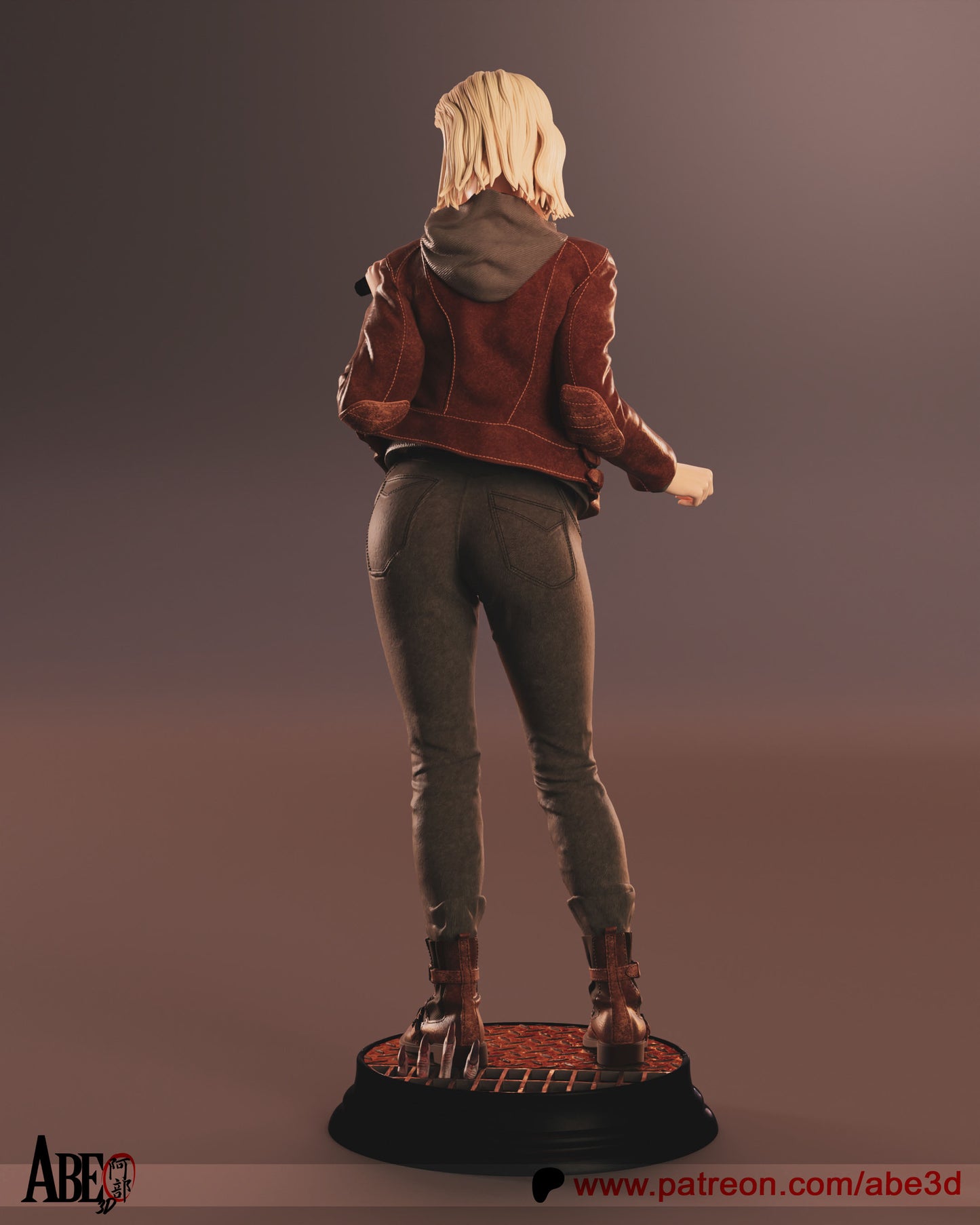 Grace (ARM AND TORSO VARIANTS INCLUDED) - Unassembled and Unpainted Garage Kit - Model Designed by Abe3D