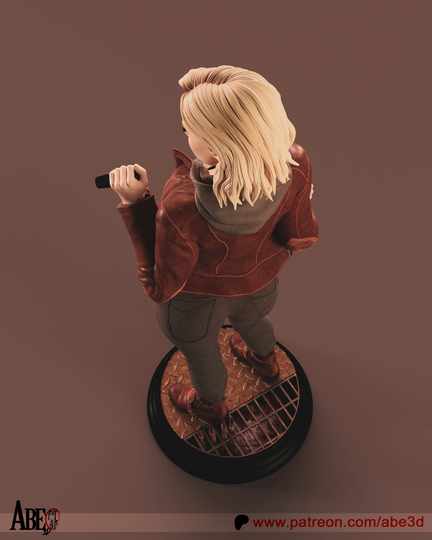 Grace (ARM AND TORSO VARIANTS INCLUDED) - Unassembled and Unpainted Garage Kit - Model Designed by Abe3D