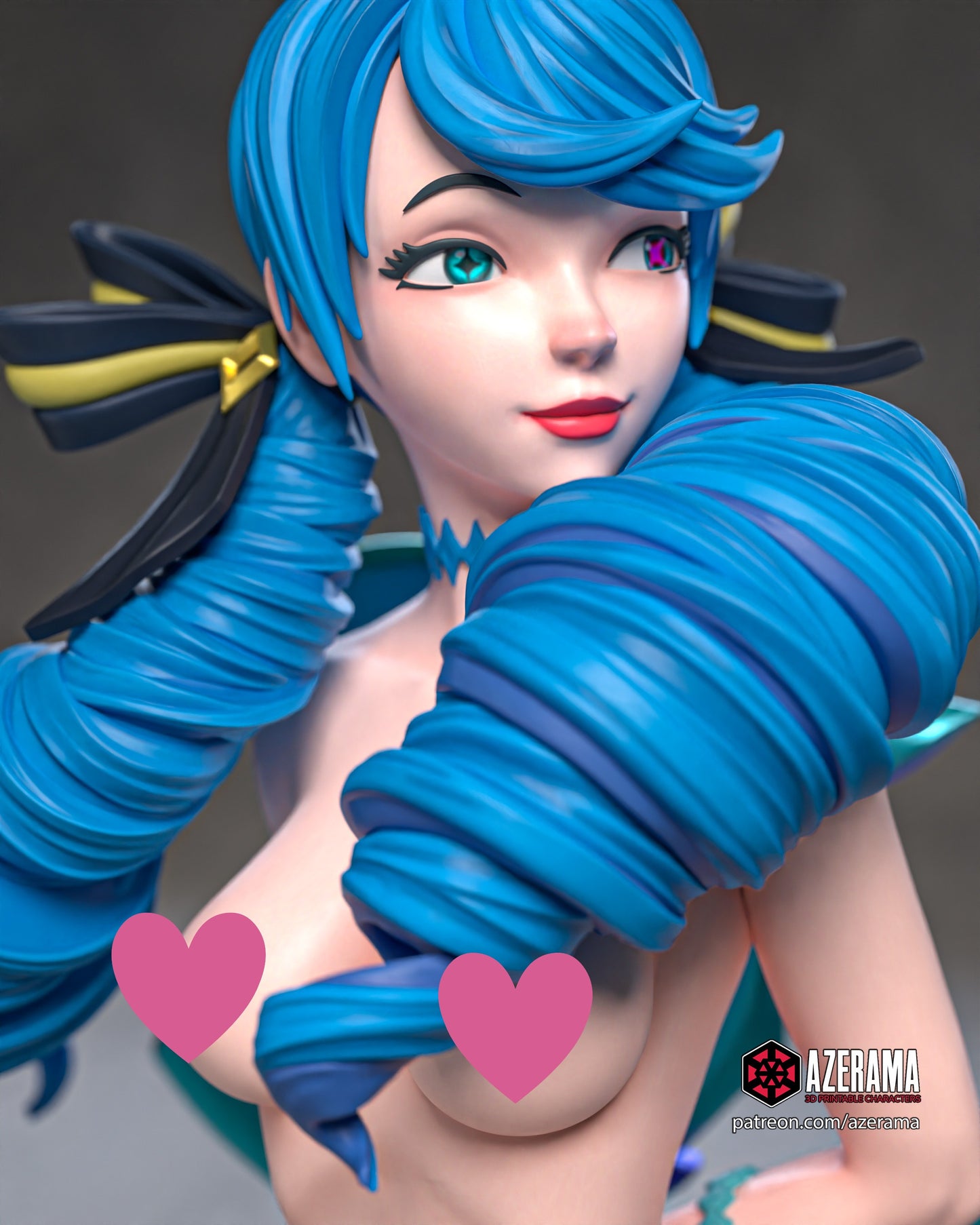 Gwen NSFW - Unassembled and Unpainted Garage Kit - Model Designed by Azerama