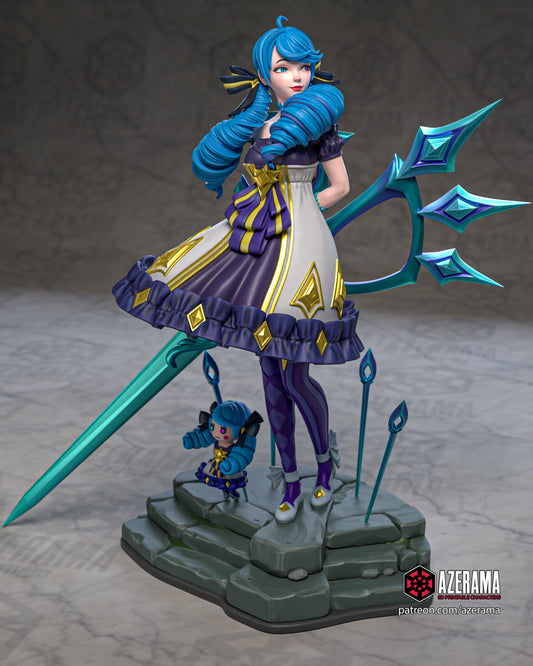 Gwen - Unassembled and Unpainted Garage Kit - Model Designed by Azerama