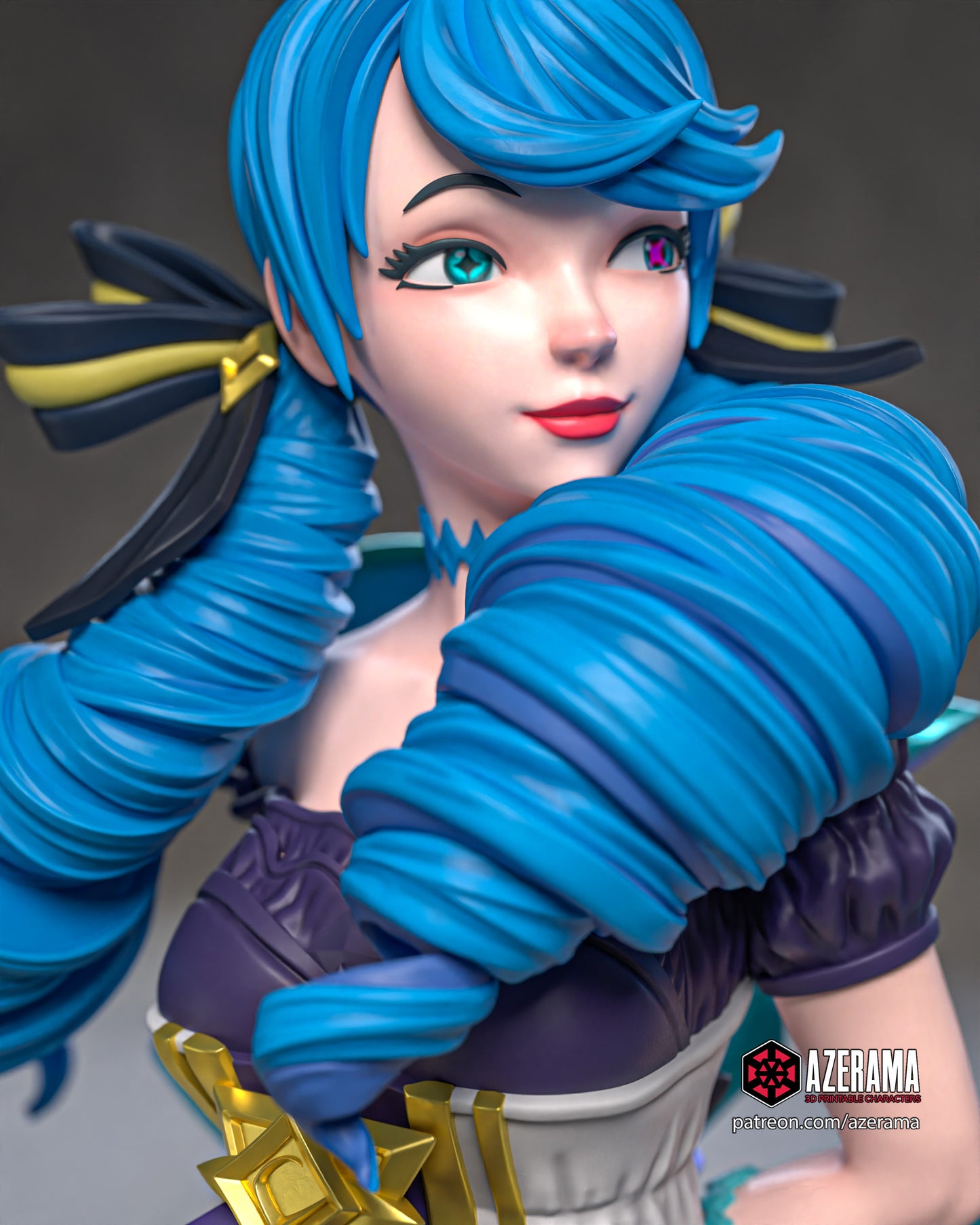 Gwen - Unassembled and Unpainted Garage Kit - Model Designed by Azerama