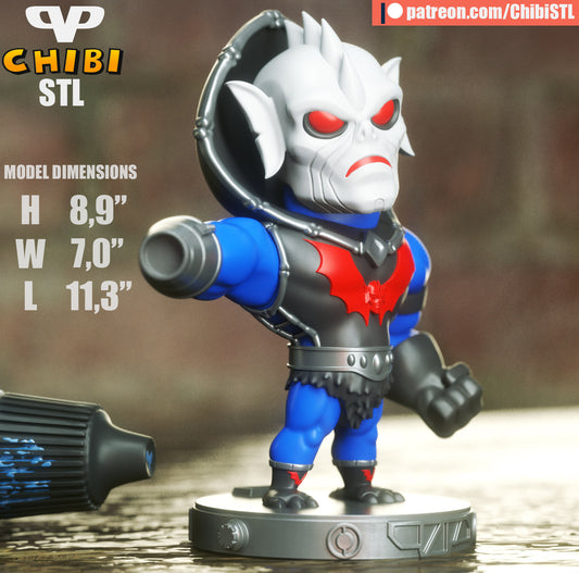 Hordak - Unassembled and Unpainted Garage Kit - Model Designed by ChibiSTL