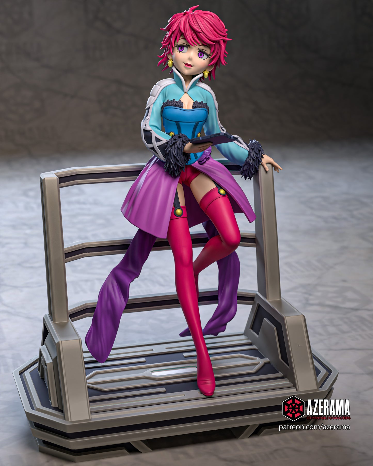 Harold (Tales of Destiny 2) - Unassembled and Unpainted Garage Kit - Model Designed by Azerama