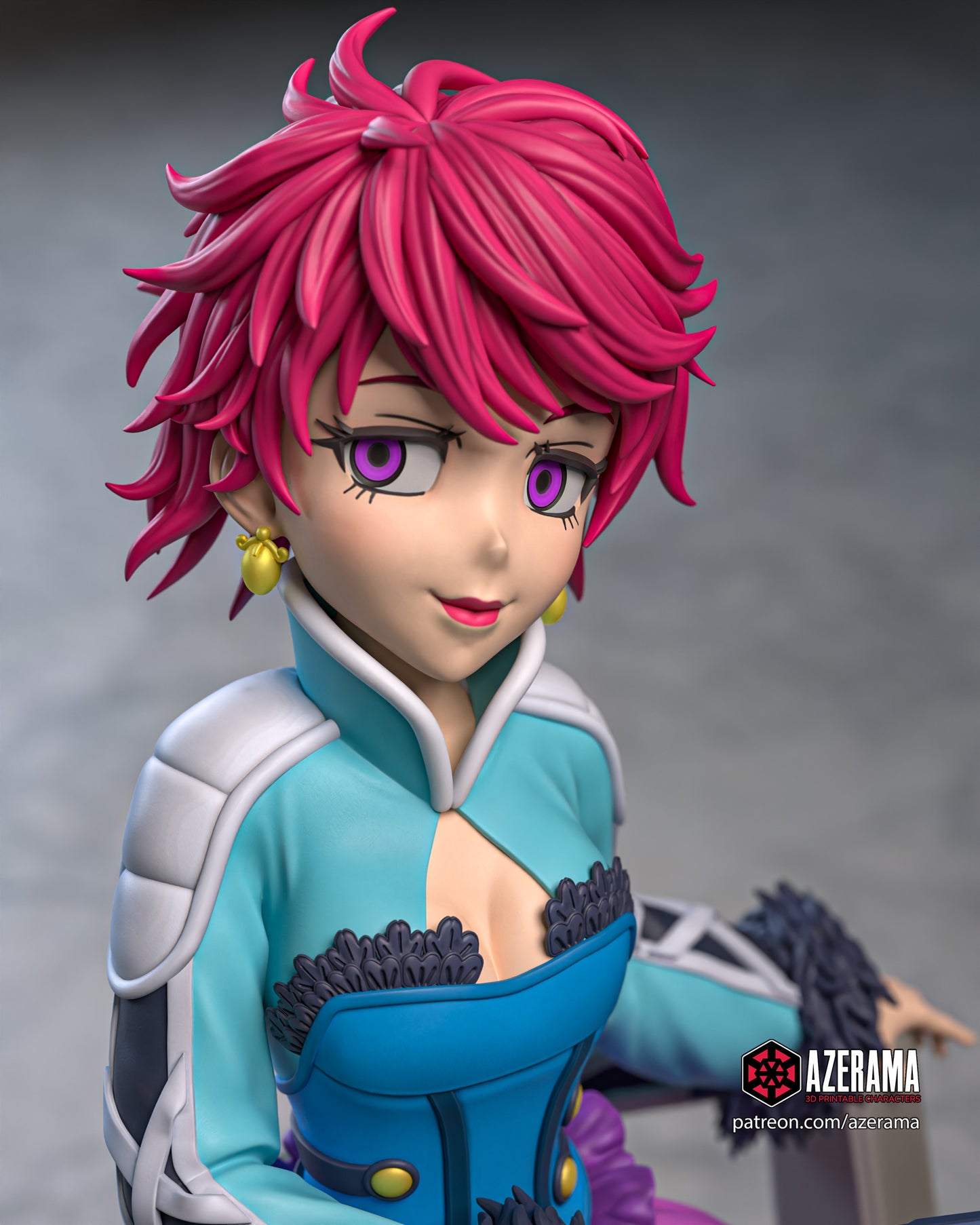 Harold (Tales of Destiny 2) - Unassembled and Unpainted Garage Kit - Model Designed by Azerama