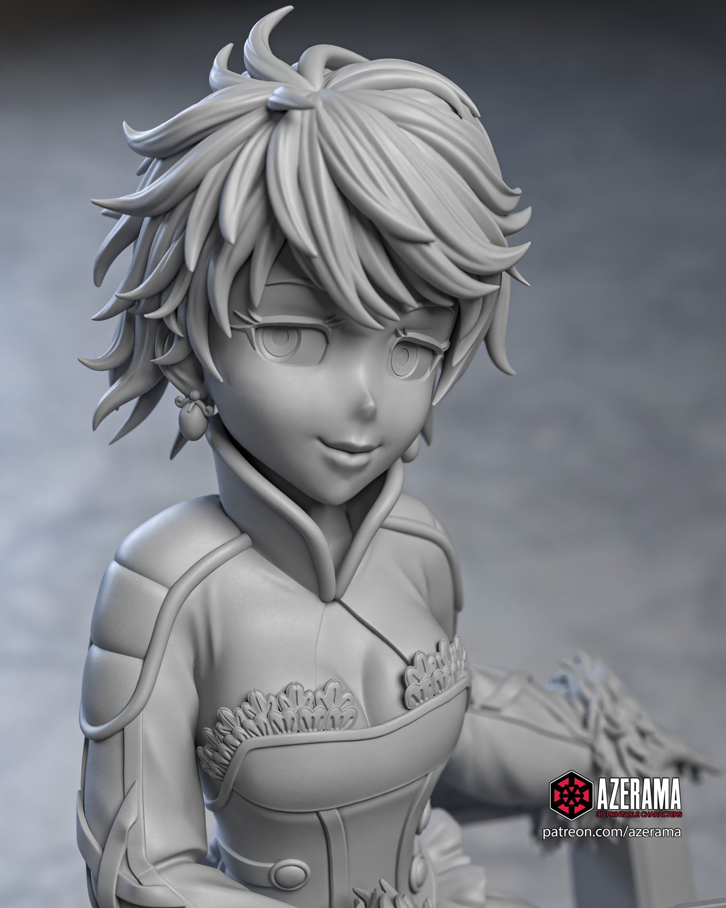 Harold (Tales of Destiny 2) - Unassembled and Unpainted Garage Kit - Model Designed by Azerama