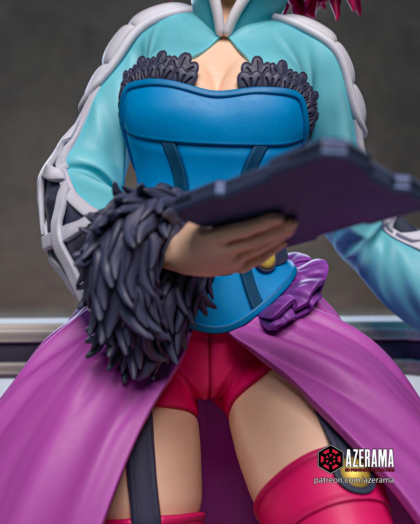 Harold (Tales of Destiny 2) - Unassembled and Unpainted Garage Kit - Model Designed by Azerama