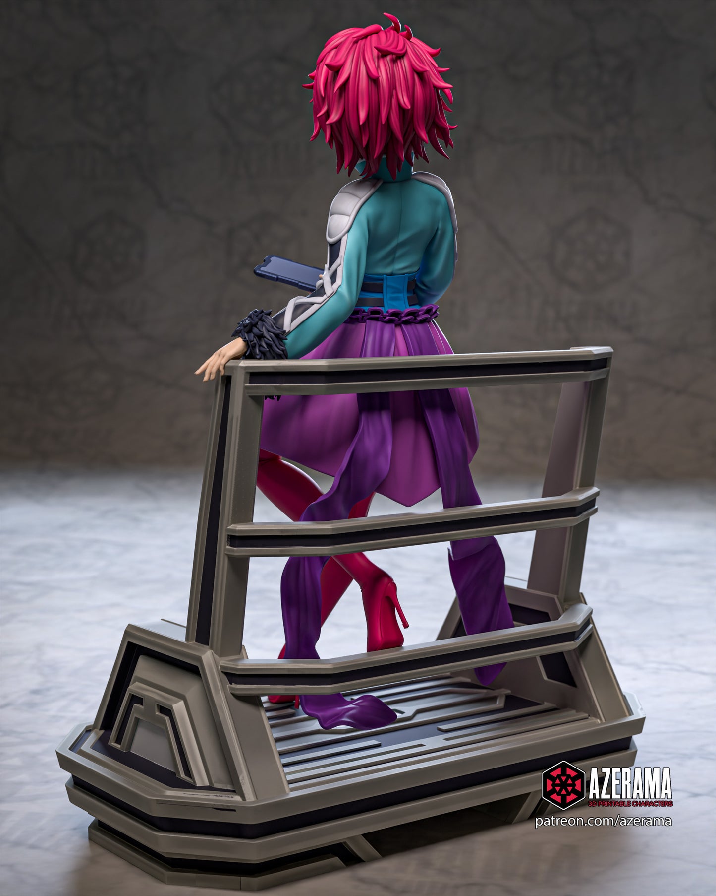 Harold (Tales of Destiny 2) - Unassembled and Unpainted Garage Kit - Model Designed by Azerama
