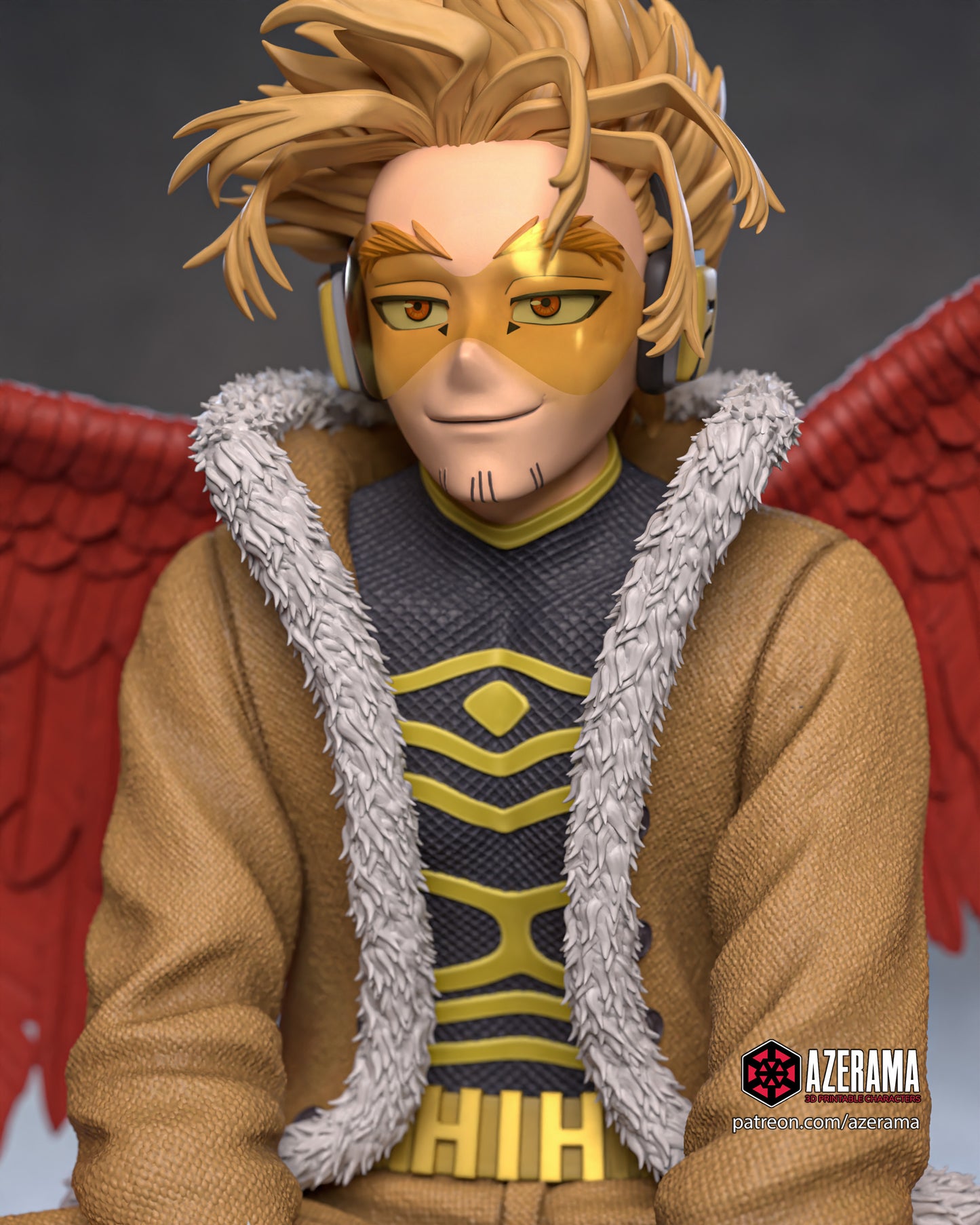 Hawks - Unassembled and Unpainted Garage Kit - Model Designed by Azerama