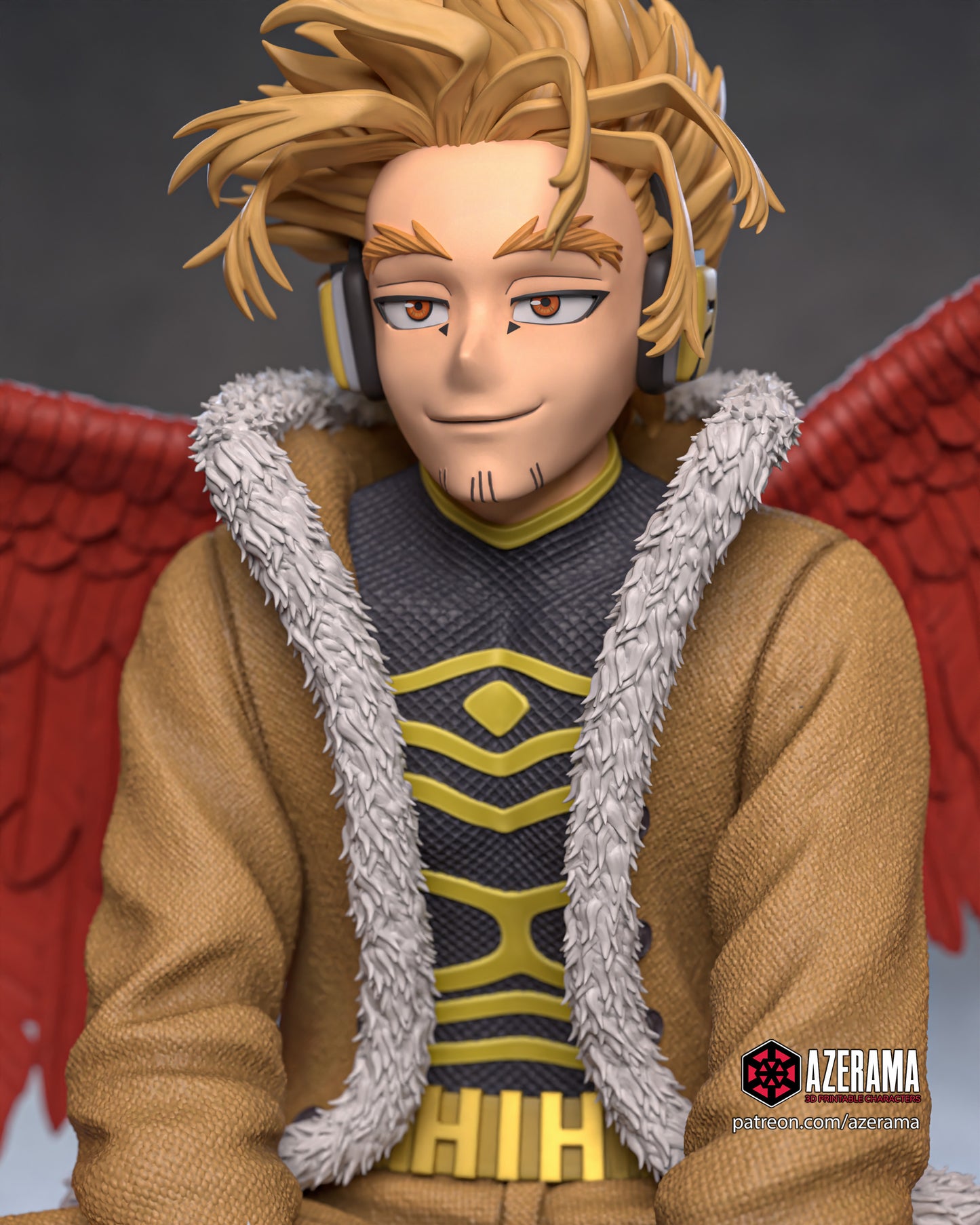 Hawks - Unassembled and Unpainted Garage Kit - Model Designed by Azerama