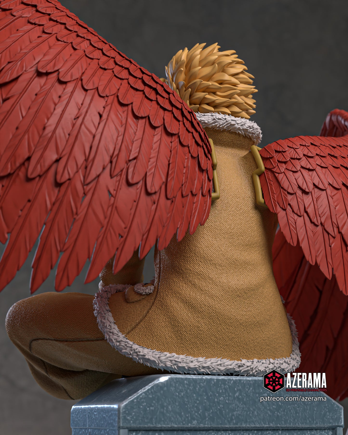 Hawks - Unassembled and Unpainted Garage Kit - Model Designed by Azerama