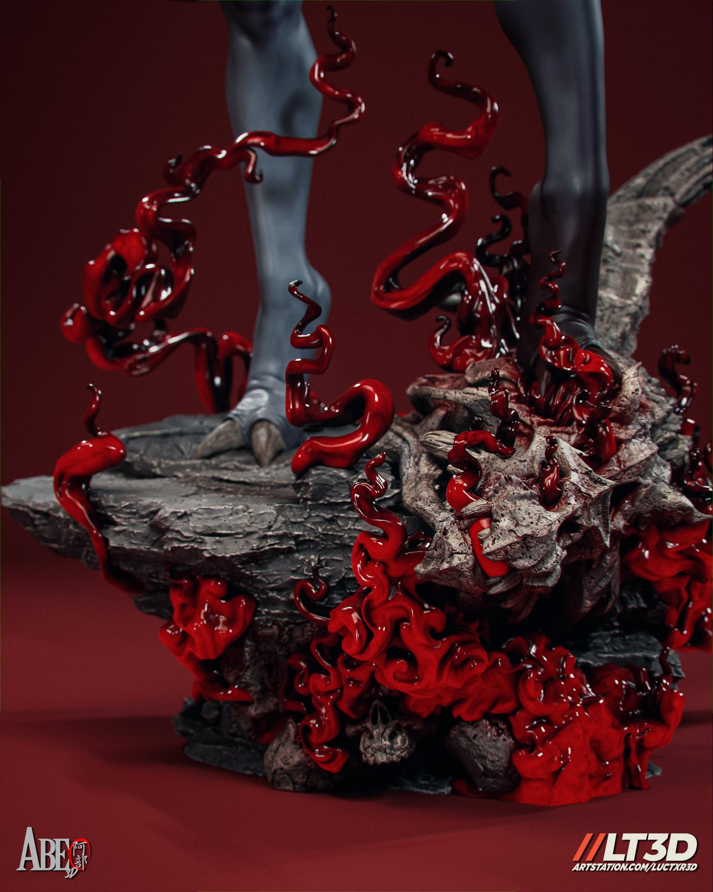 Hell Sonja - Unassembled and Unpainted Garage Kit - Model Designed by Abe3d/LT3D