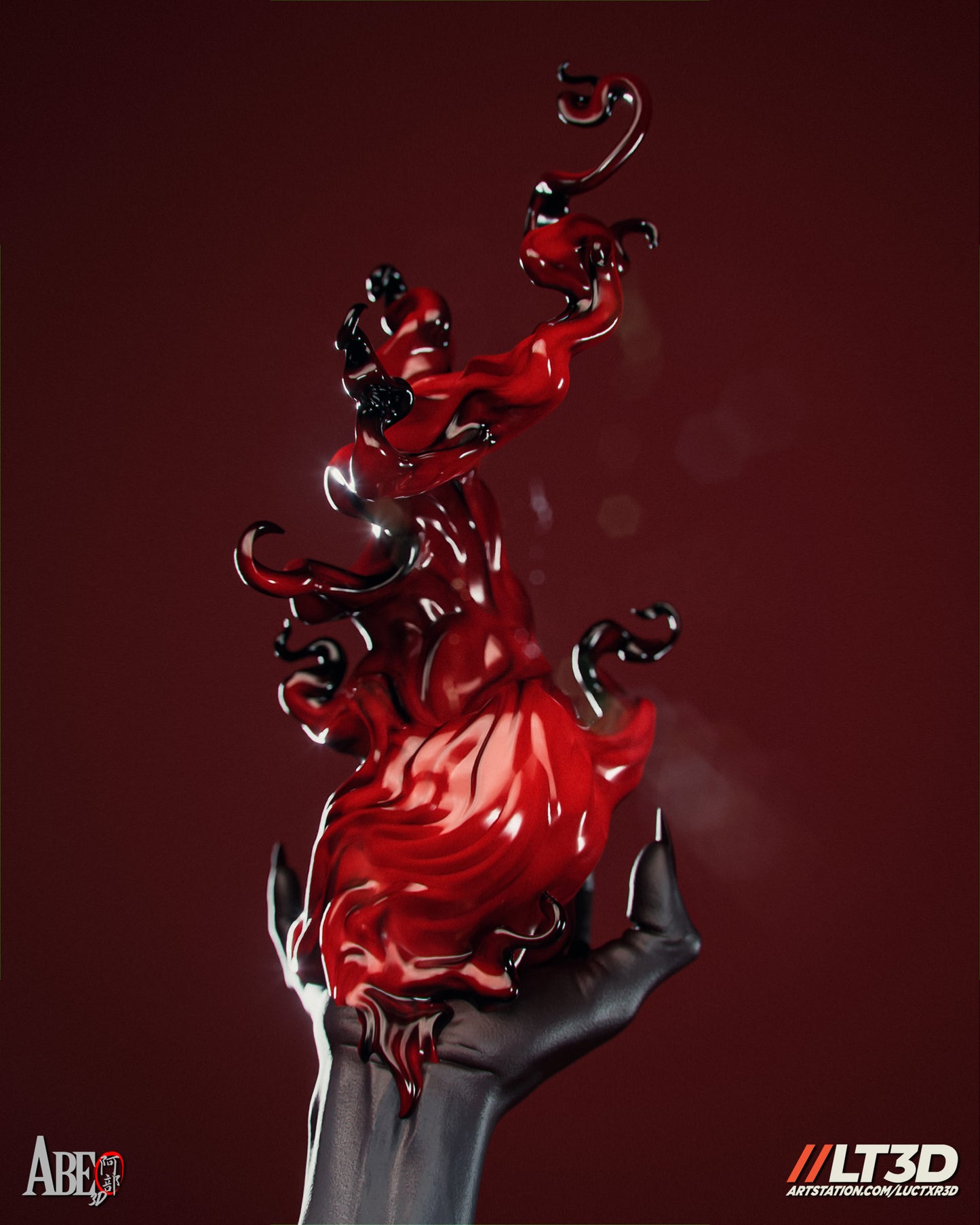 Hell Sonja - Unassembled and Unpainted Garage Kit - Model Designed by Abe3d/LT3D