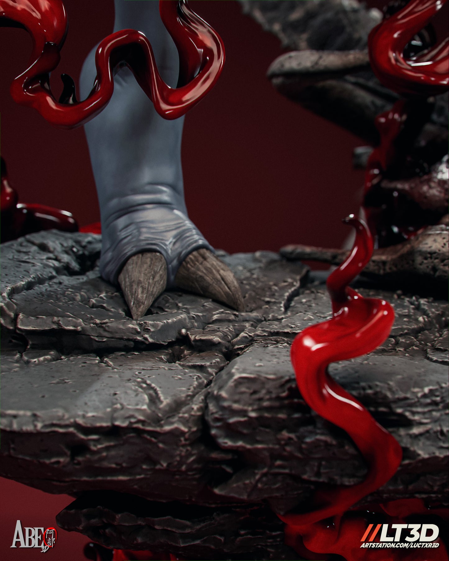 Hell Sonja - Unassembled and Unpainted Garage Kit - Model Designed by Abe3d/LT3D