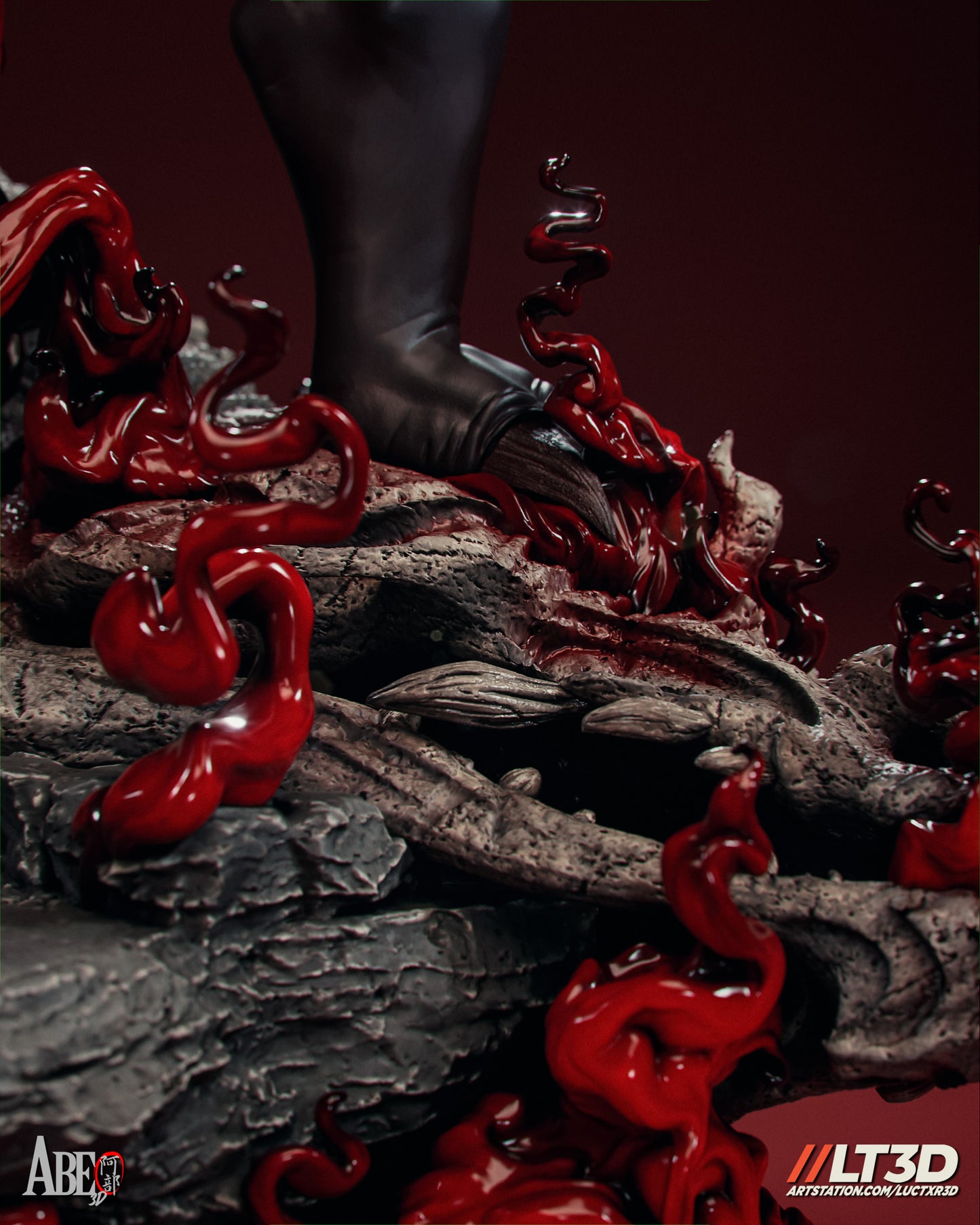 Hell Sonja - Unassembled and Unpainted Garage Kit - Model Designed by Abe3d/LT3D