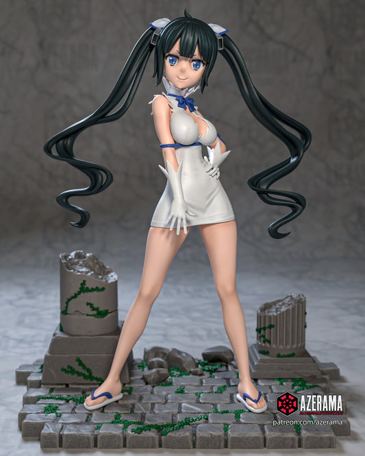 Hestia - Unassembled and Unpainted Garage Kit - Model Designed by Azerama