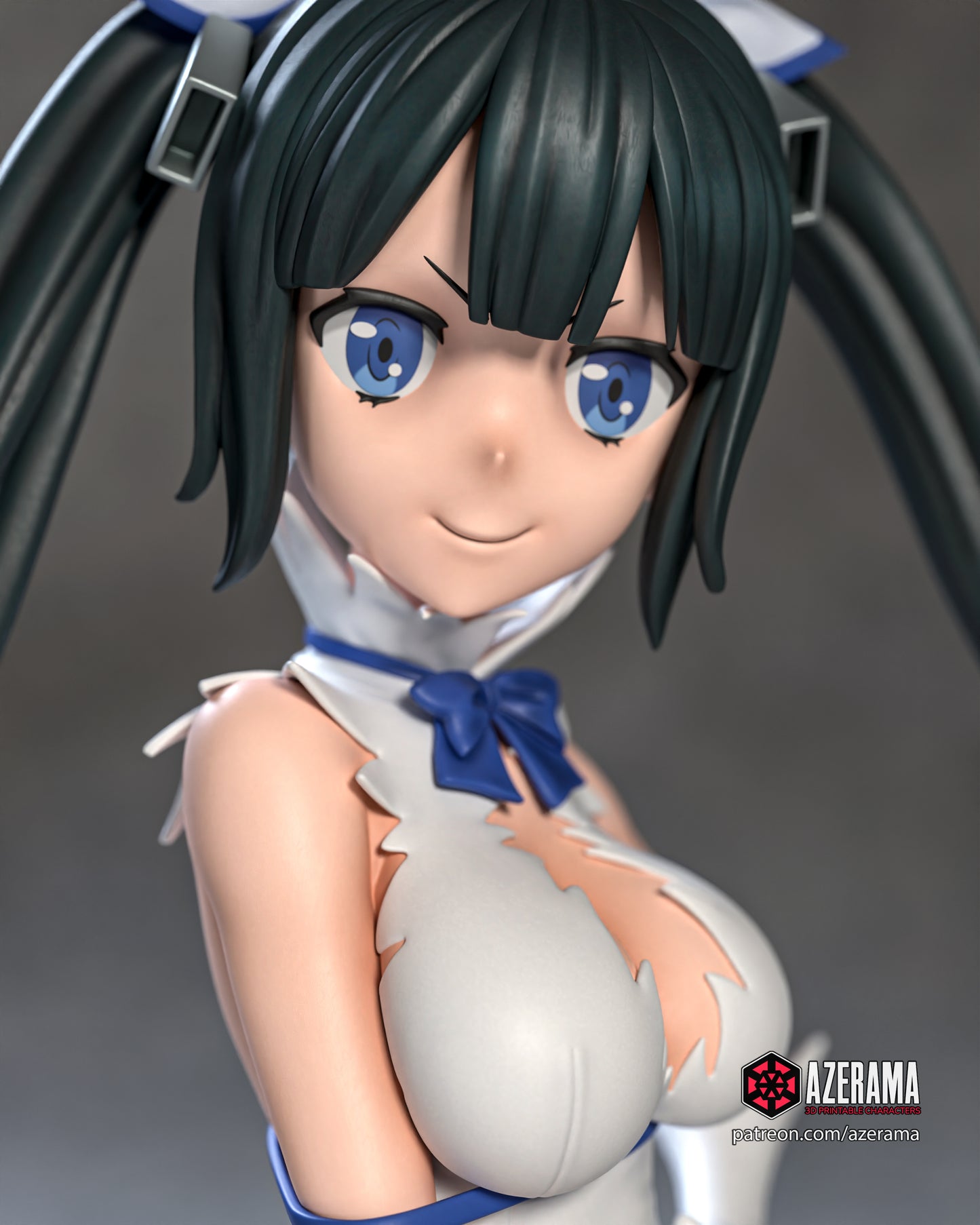 Hestia - Unassembled and Unpainted Garage Kit - Model Designed by Azerama