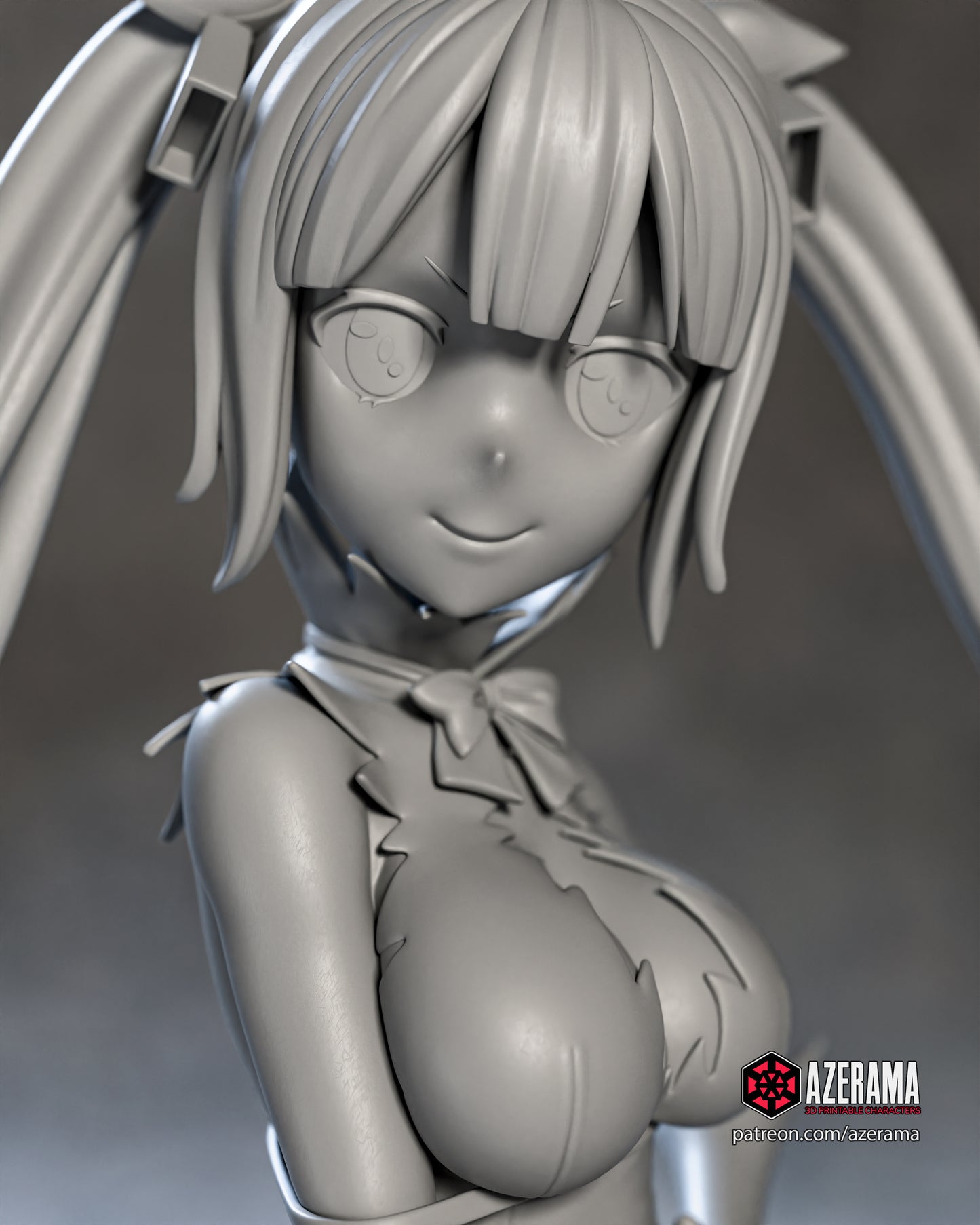 Hestia - Unassembled and Unpainted Garage Kit - Model Designed by Azerama