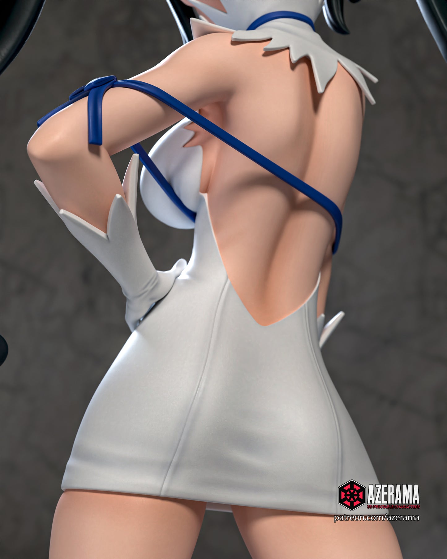Hestia - Unassembled and Unpainted Garage Kit - Model Designed by Azerama