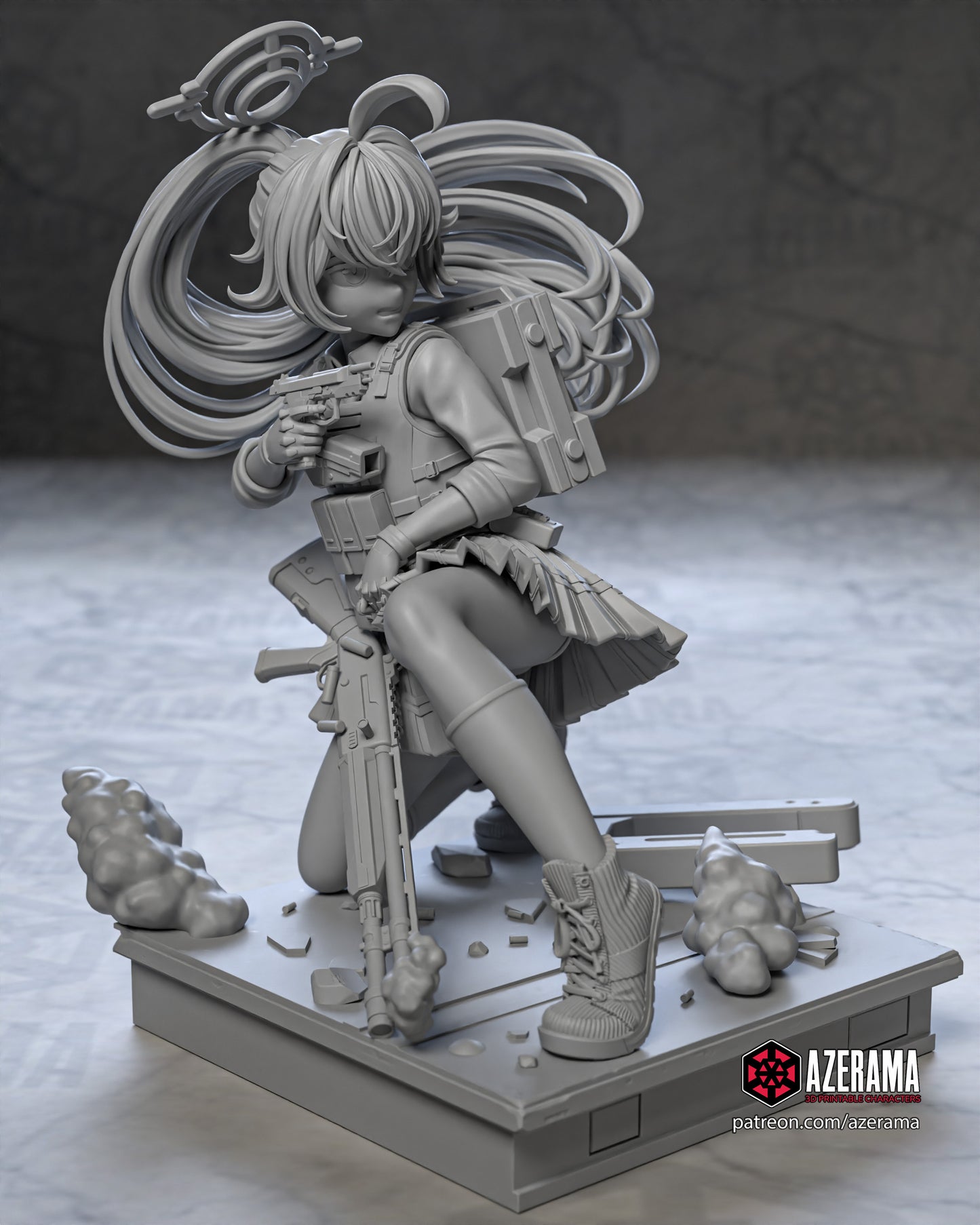 Takanashi Hoshino - Unassembled and Unpainted Garage Kit - Model Designed by Azerama