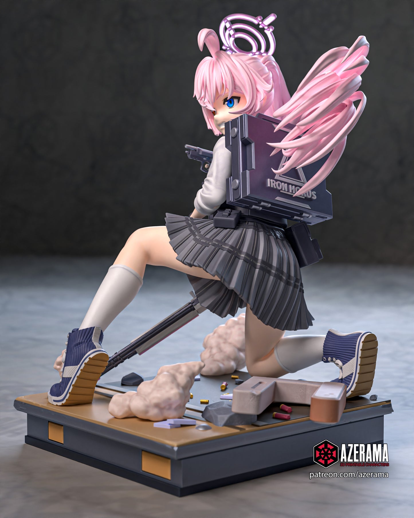 Takanashi Hoshino - Unassembled and Unpainted Garage Kit - Model Designed by Azerama