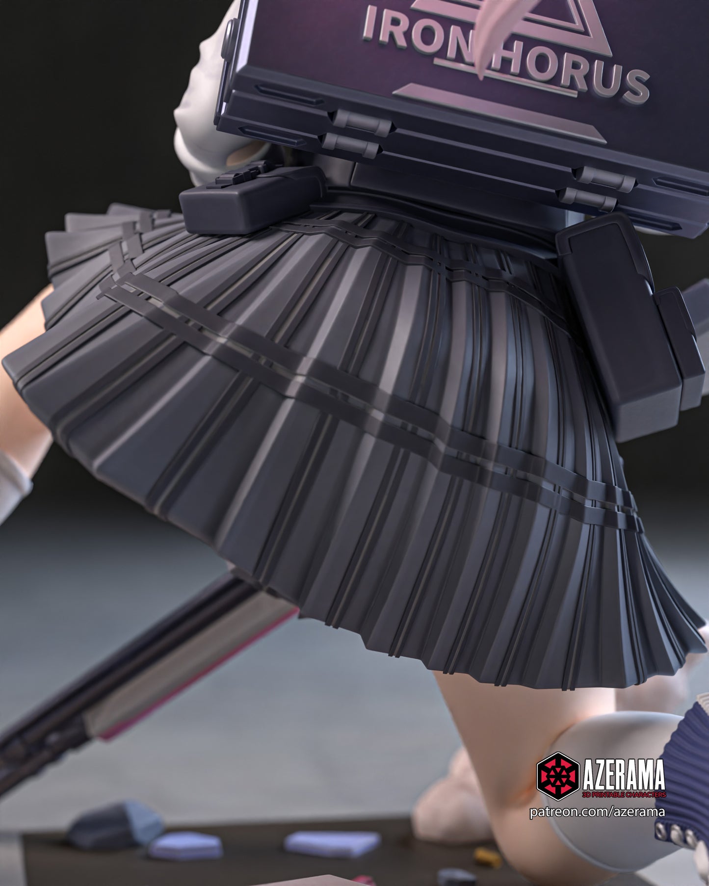 Takanashi Hoshino - Unassembled and Unpainted Garage Kit - Model Designed by Azerama