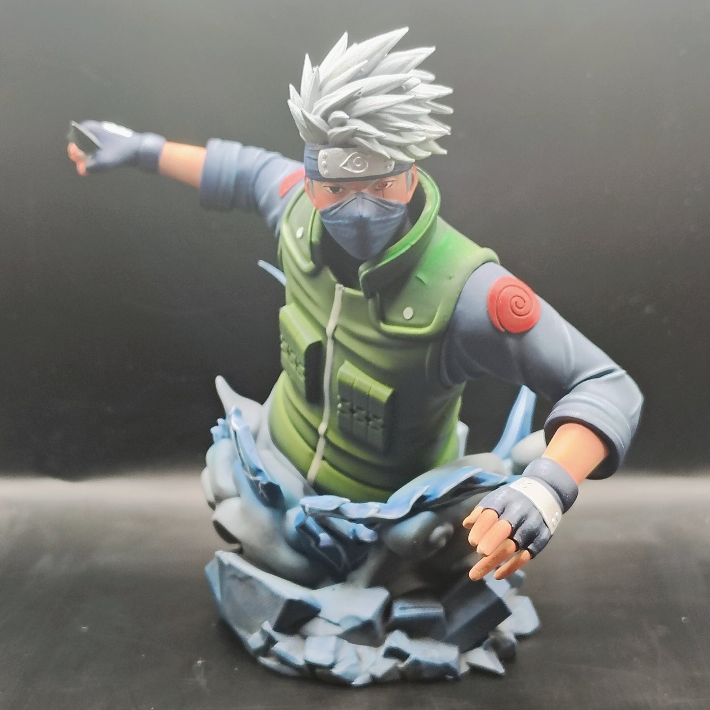 Kakashi Bust - 3D Printed and Handpainted Bust - Model Desgined by Sekai3D