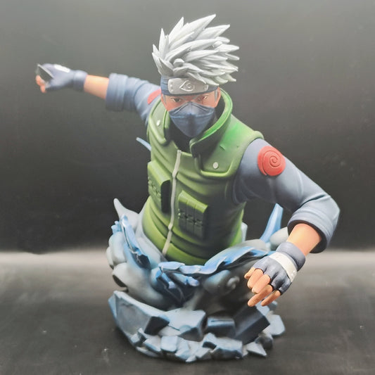 Kakashi Bust - 3D Printed and Handpainted Bust - Model Desgined by Sekai3D