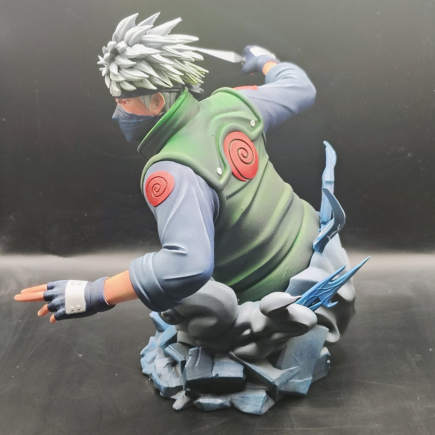 Kakashi Bust - 3D Printed and Handpainted Bust - Model Desgined by Sekai3D