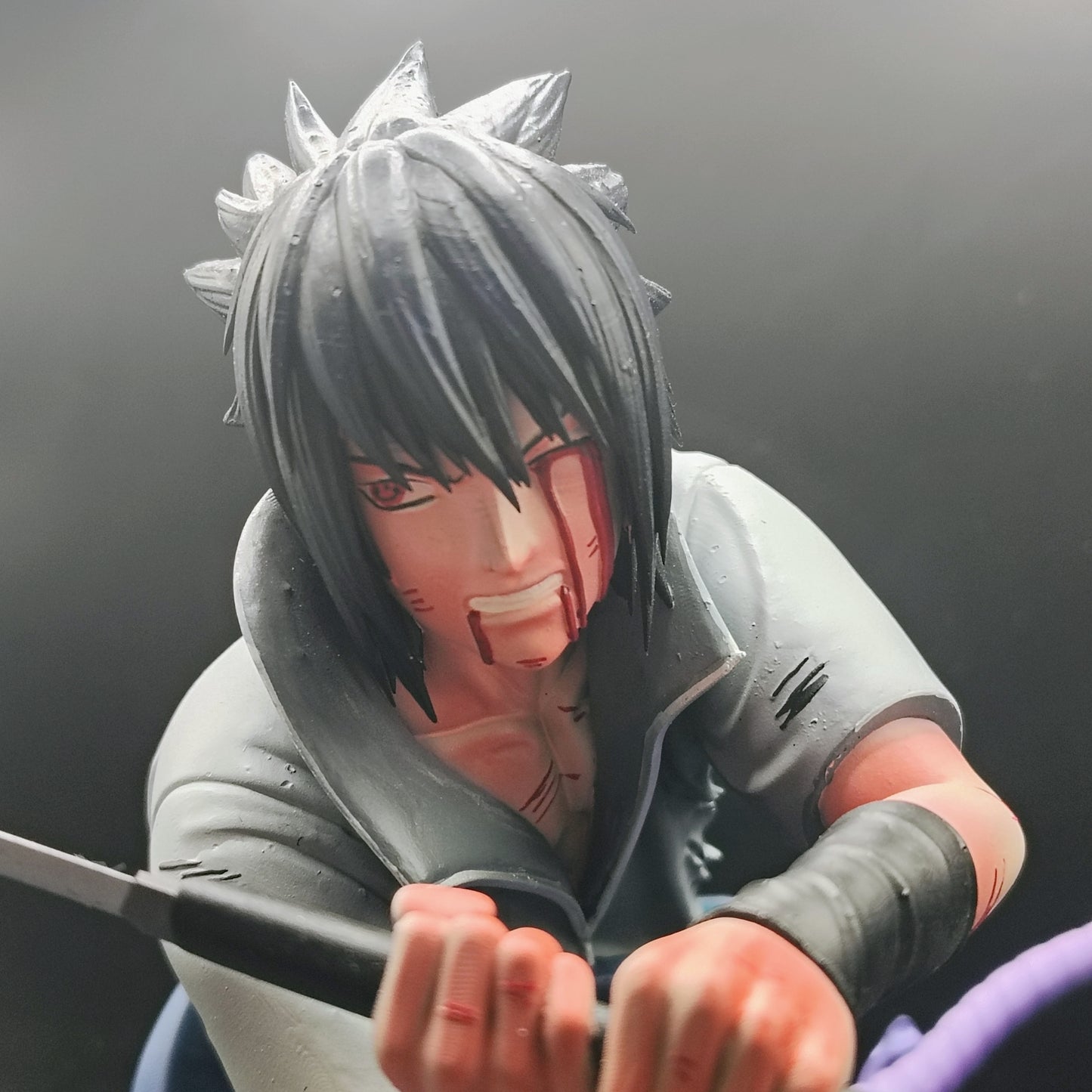 Sasuke Bust - 3D Printed and Handpainted Bust - Model Designed by Sekai3D