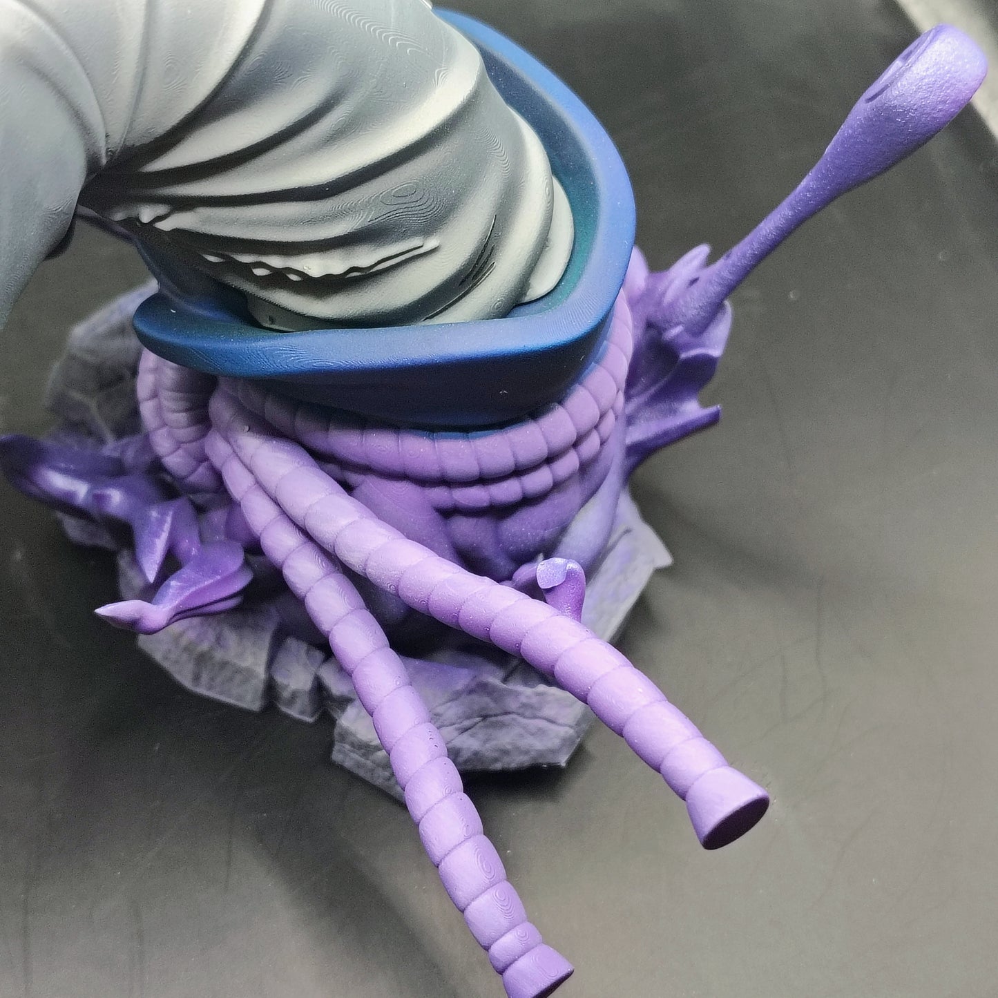 Sasuke Bust - 3D Printed and Handpainted Bust - Model Designed by Sekai3D