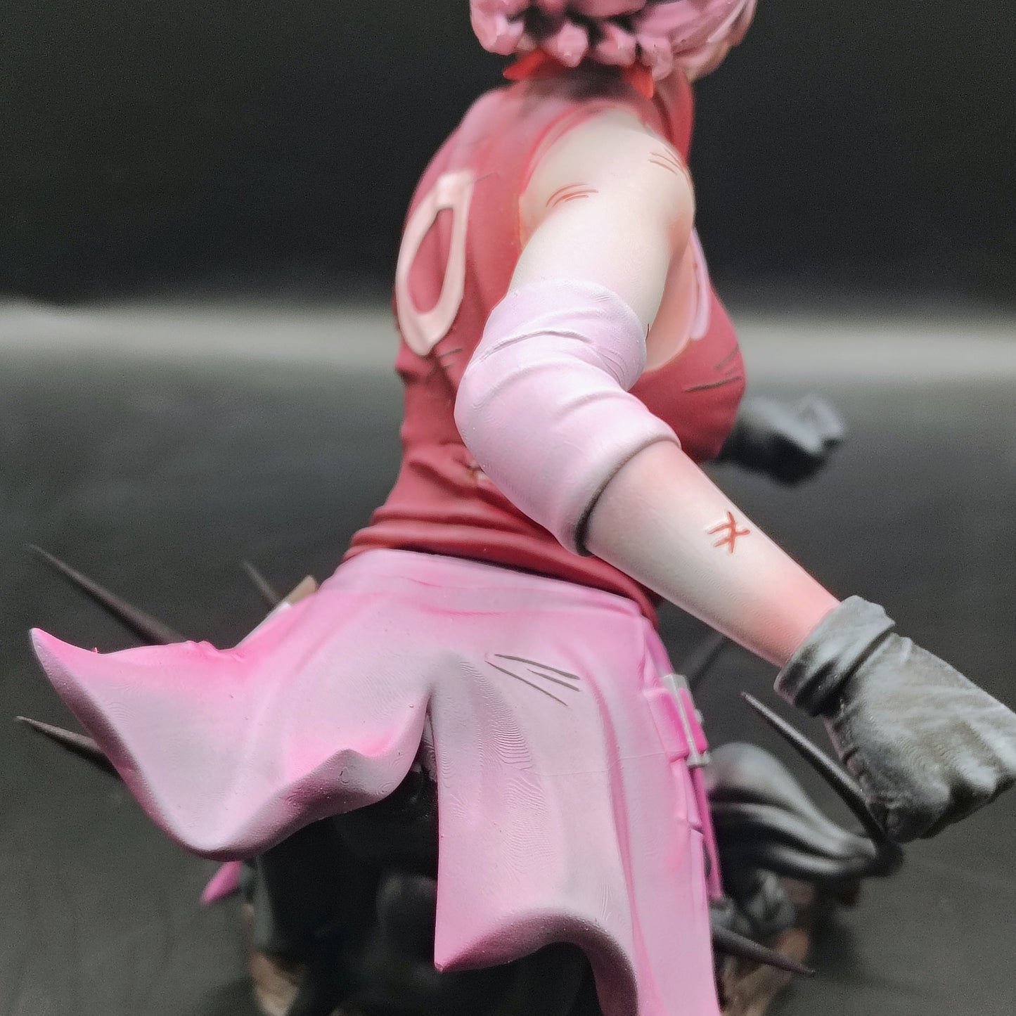 Sakura Bust - 3D Printed and Handpainted Bust - Model Designed by Sekai3D
