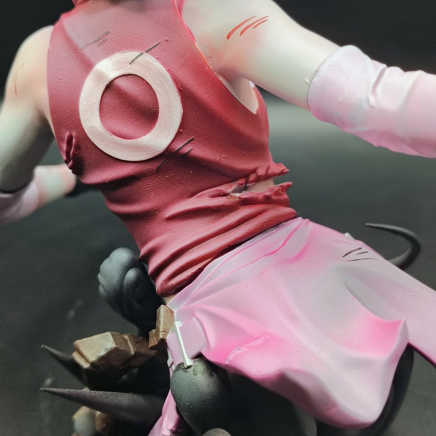 Sakura Bust - 3D Printed and Handpainted Bust - Model Designed by Sekai3D