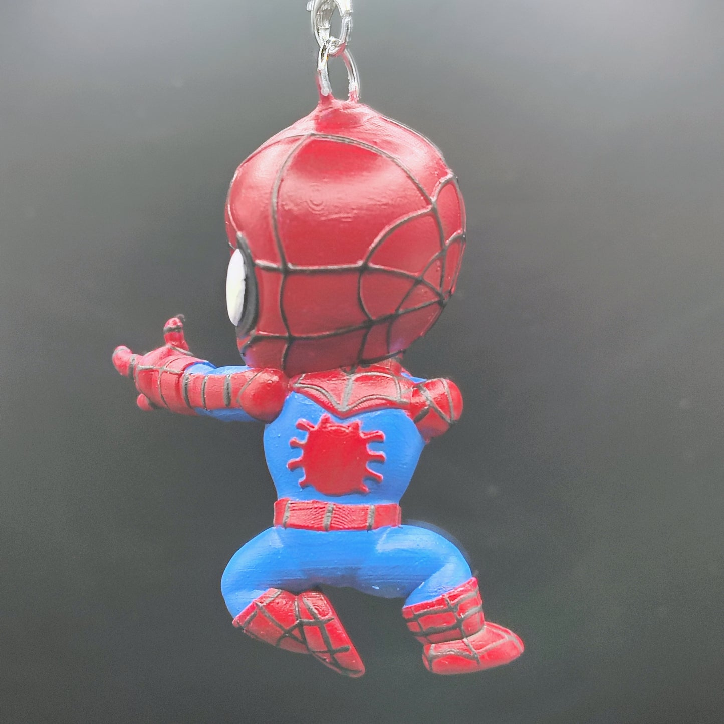 Spider Set Keychain/Charms - 3D Printed and Hand Painted - Models Desgined by ChibiSTL