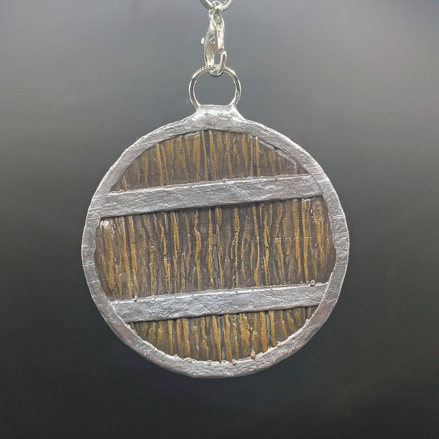 Shield Charm - 3D Printed and Handpainted