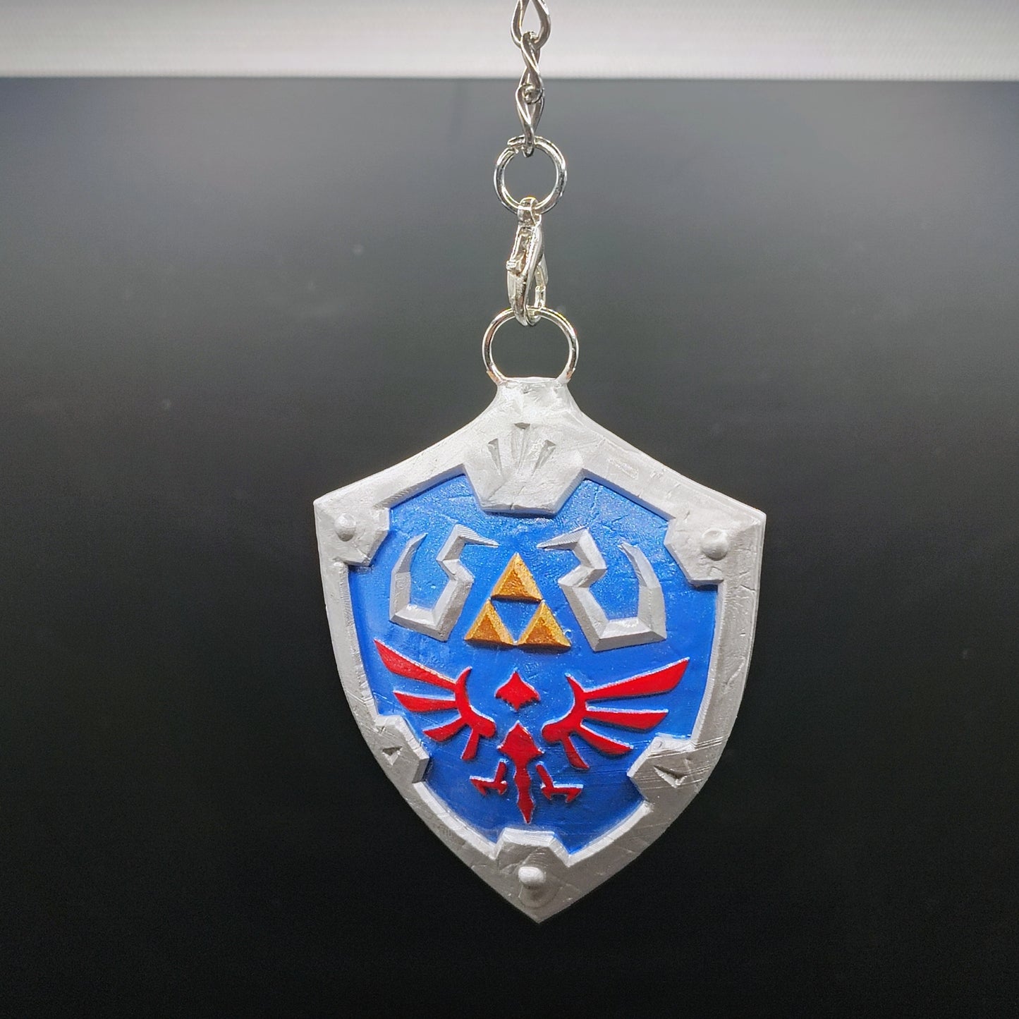Shield Charm - 3D Printed and Handpainted