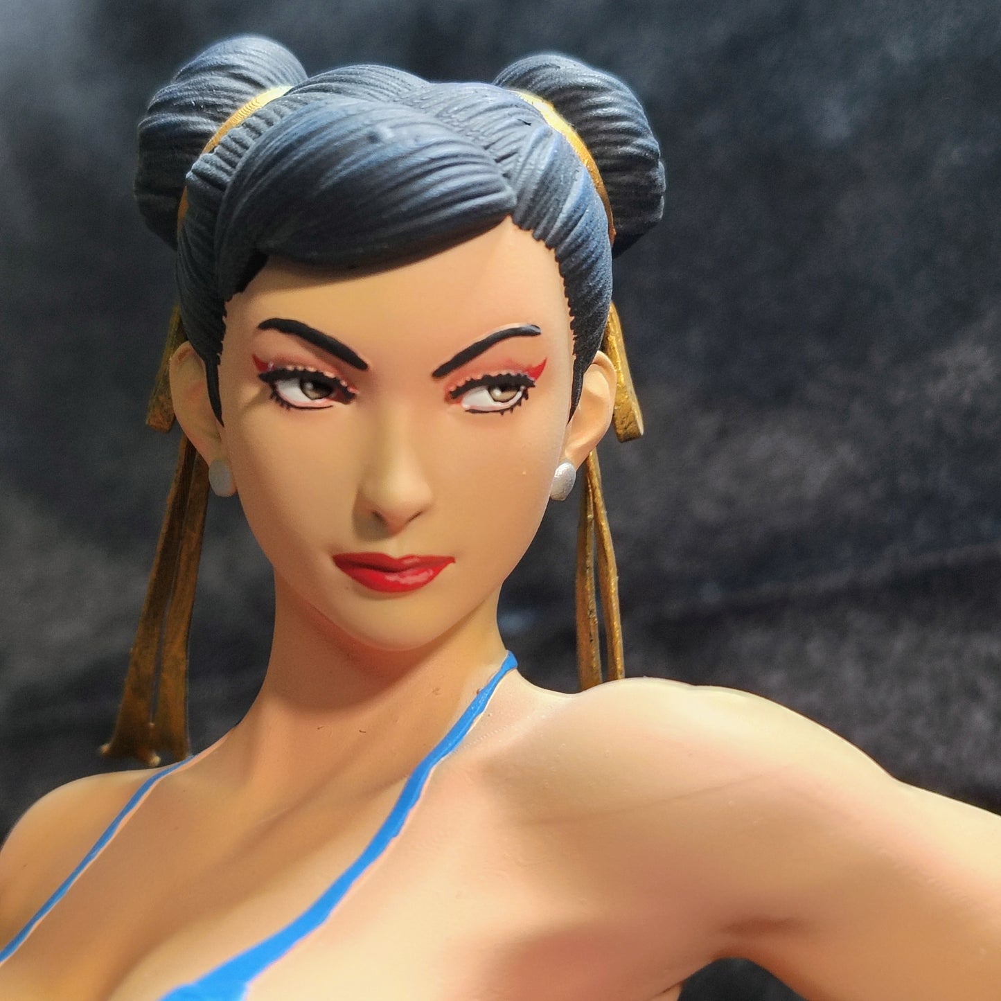 Chun-Li Bikini - 3D Printed and Handpainted Model - Model Designed by Abe3D