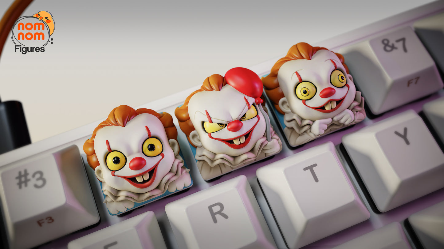 IT KeyCaps - UNPAINTED - Model Designed by NomNom Figures
