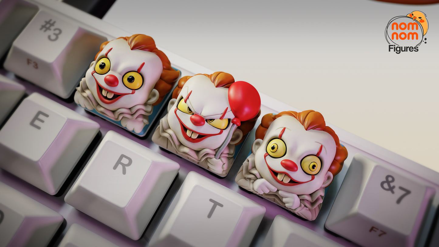 IT KeyCaps - UNPAINTED - Model Designed by NomNom Figures