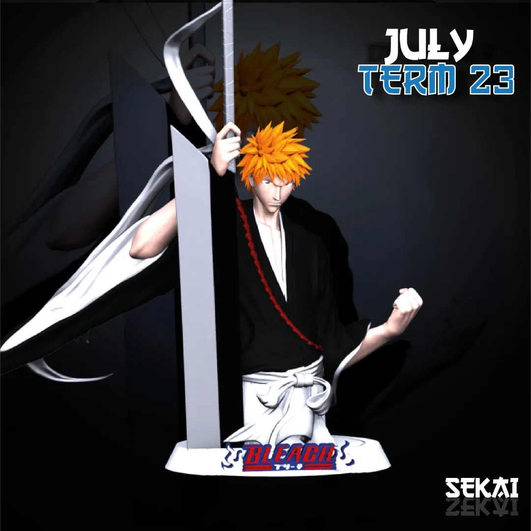 Ichigo - Unassembled and Unpainted Garage Kit - Model Designed by Sekai3D