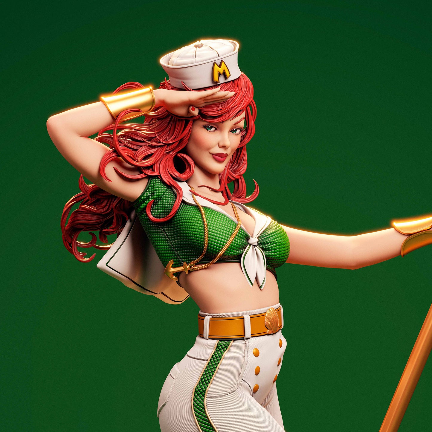 Mera - Unassembled and Unpainted Garage Kit - Model Designed by Abe3d/DePaula