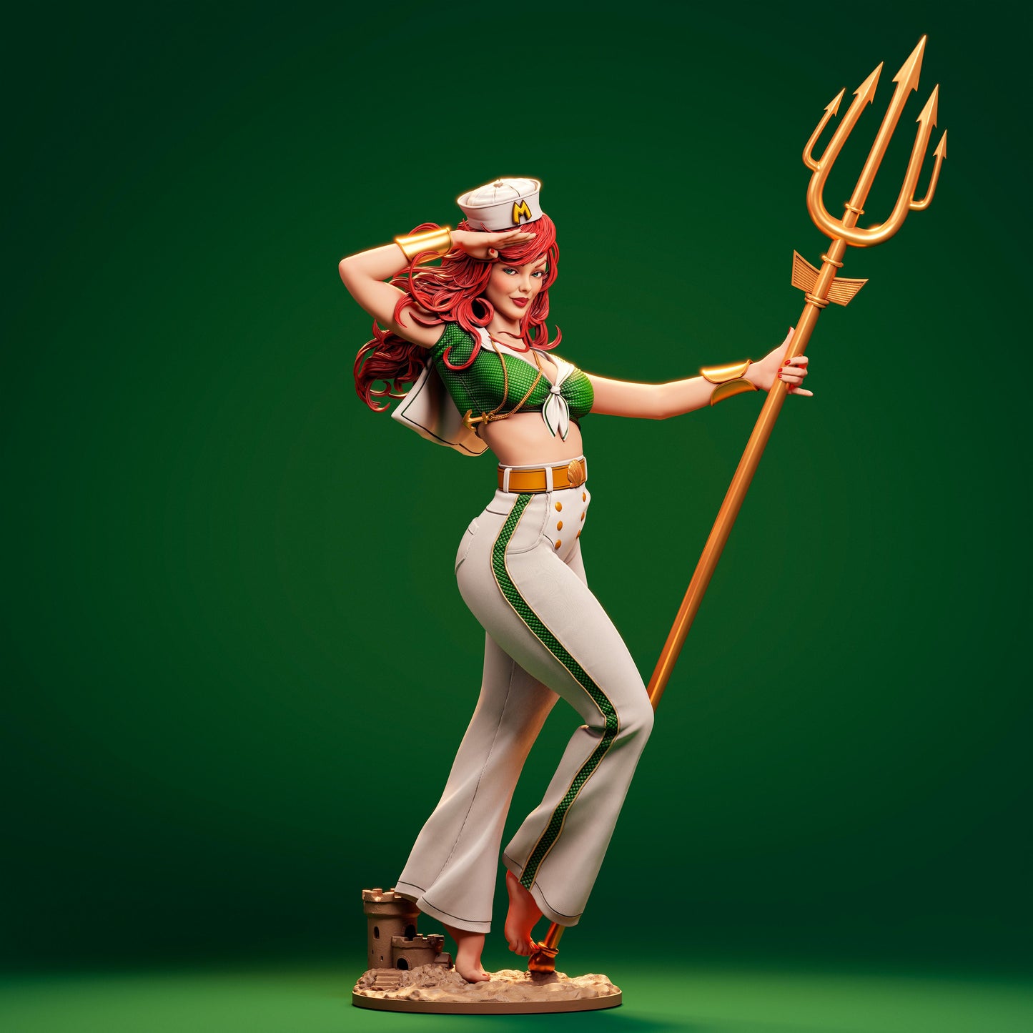 Mera - Unassembled and Unpainted Garage Kit - Model Designed by Abe3d/DePaula