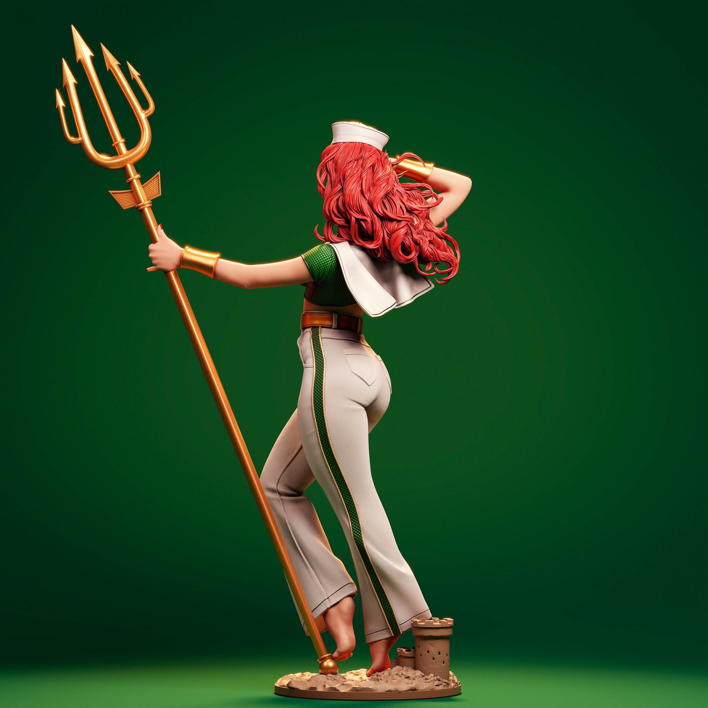 Mera - Unassembled and Unpainted Garage Kit - Model Designed by Abe3d/DePaula