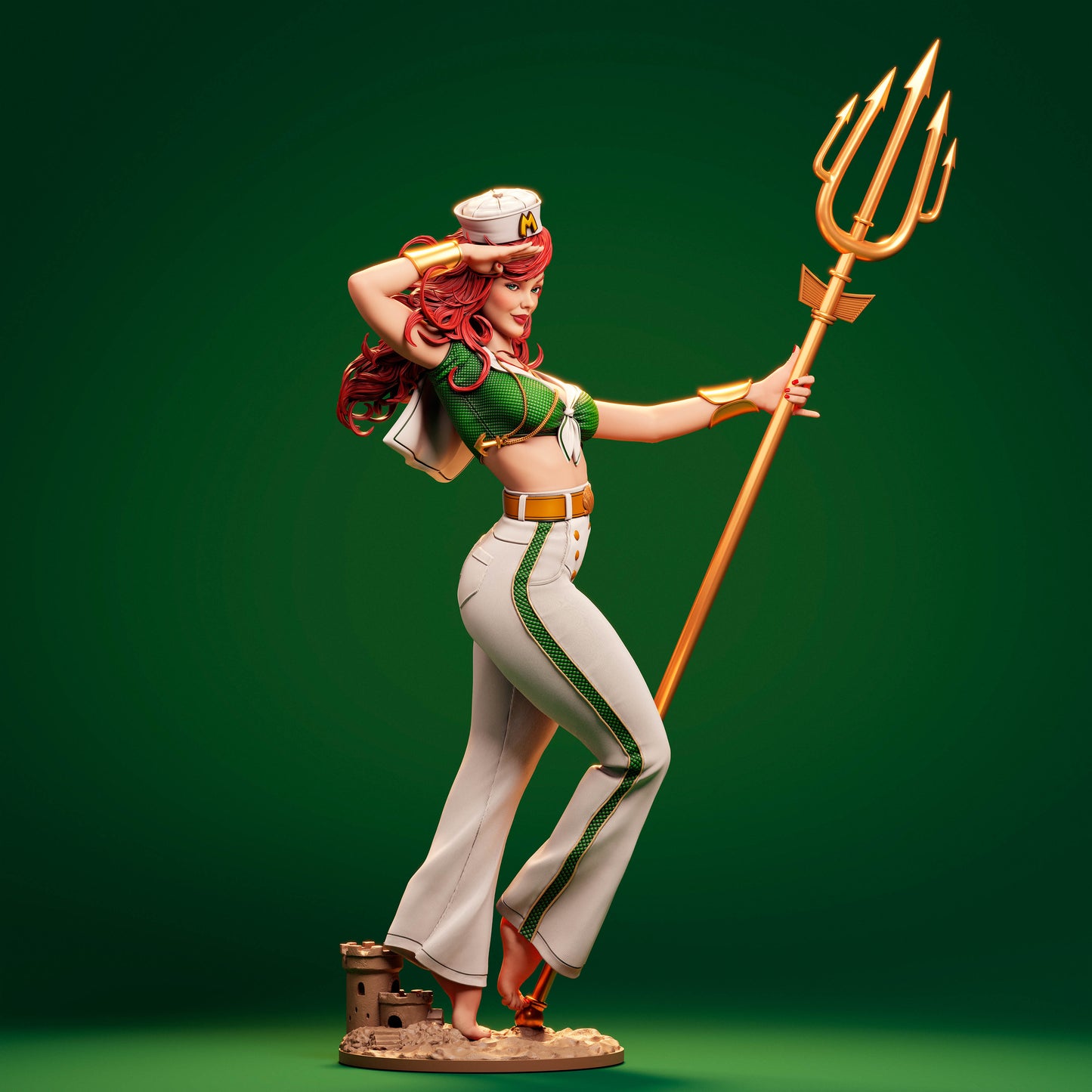 Mera - Unassembled and Unpainted Garage Kit - Model Designed by Abe3d/DePaula