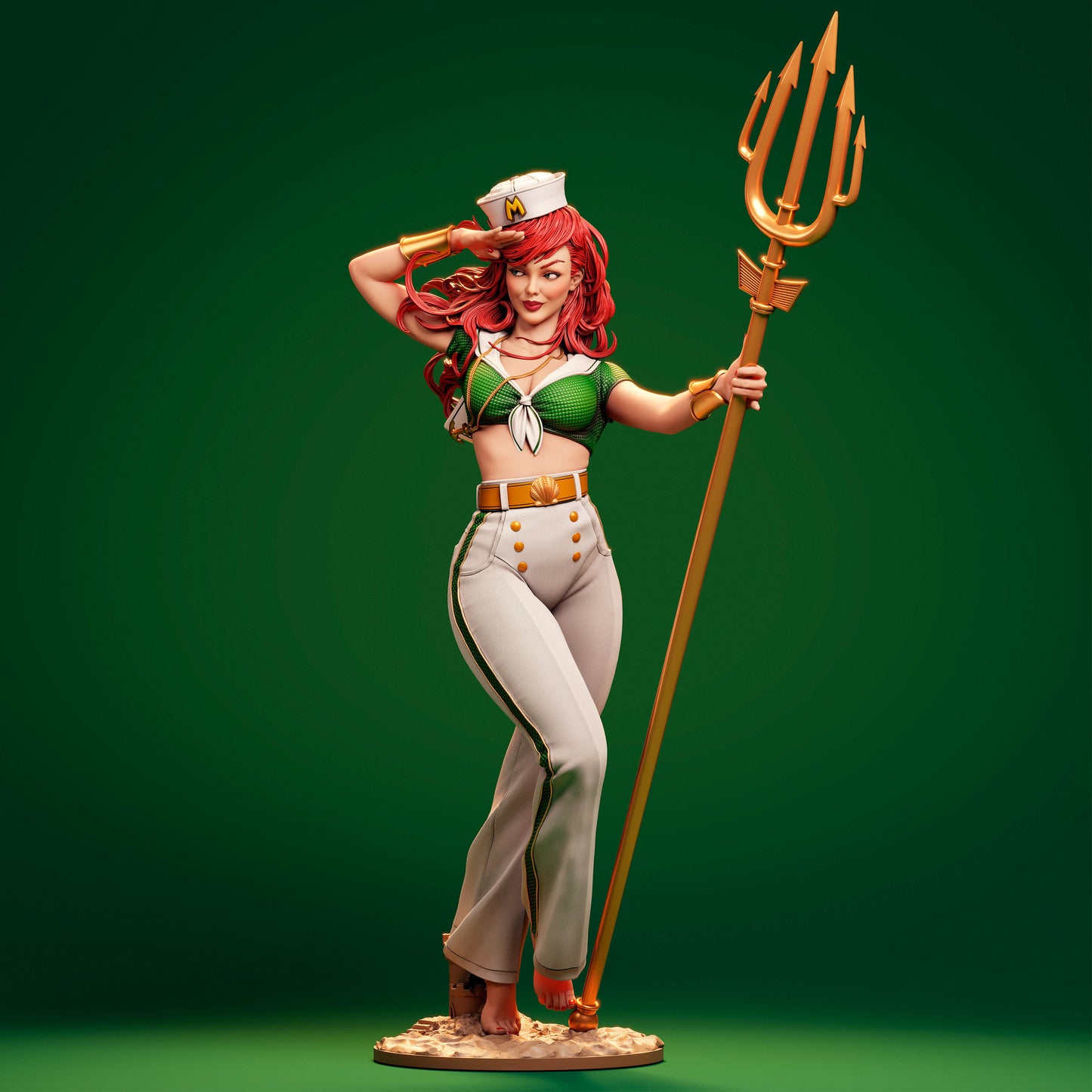 Mera - Unassembled and Unpainted Garage Kit - Model Designed by Abe3d/DePaula