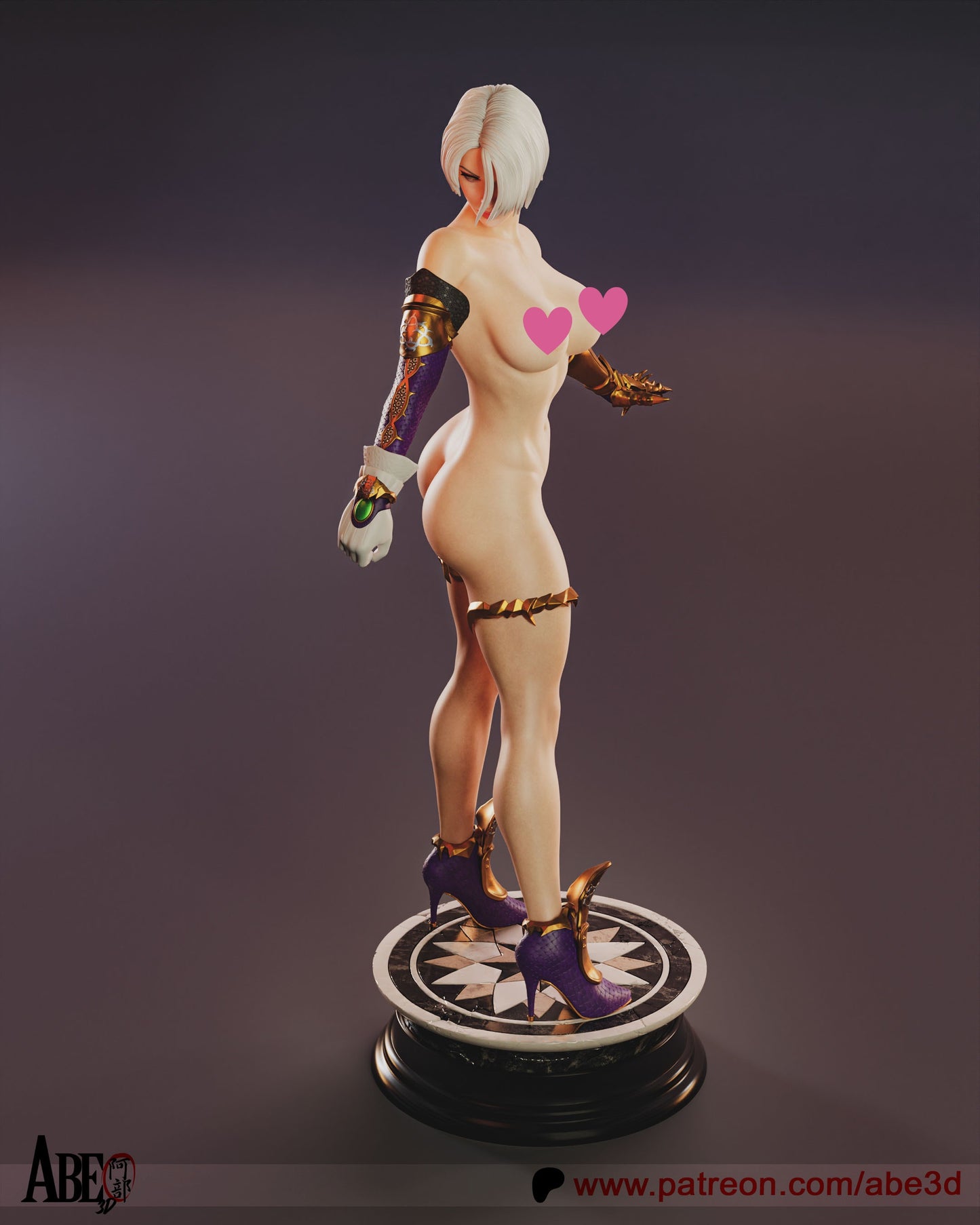 Ivy NSFW - Unassembled and Unpainted Garage Kit - Model Designed by Abe3d