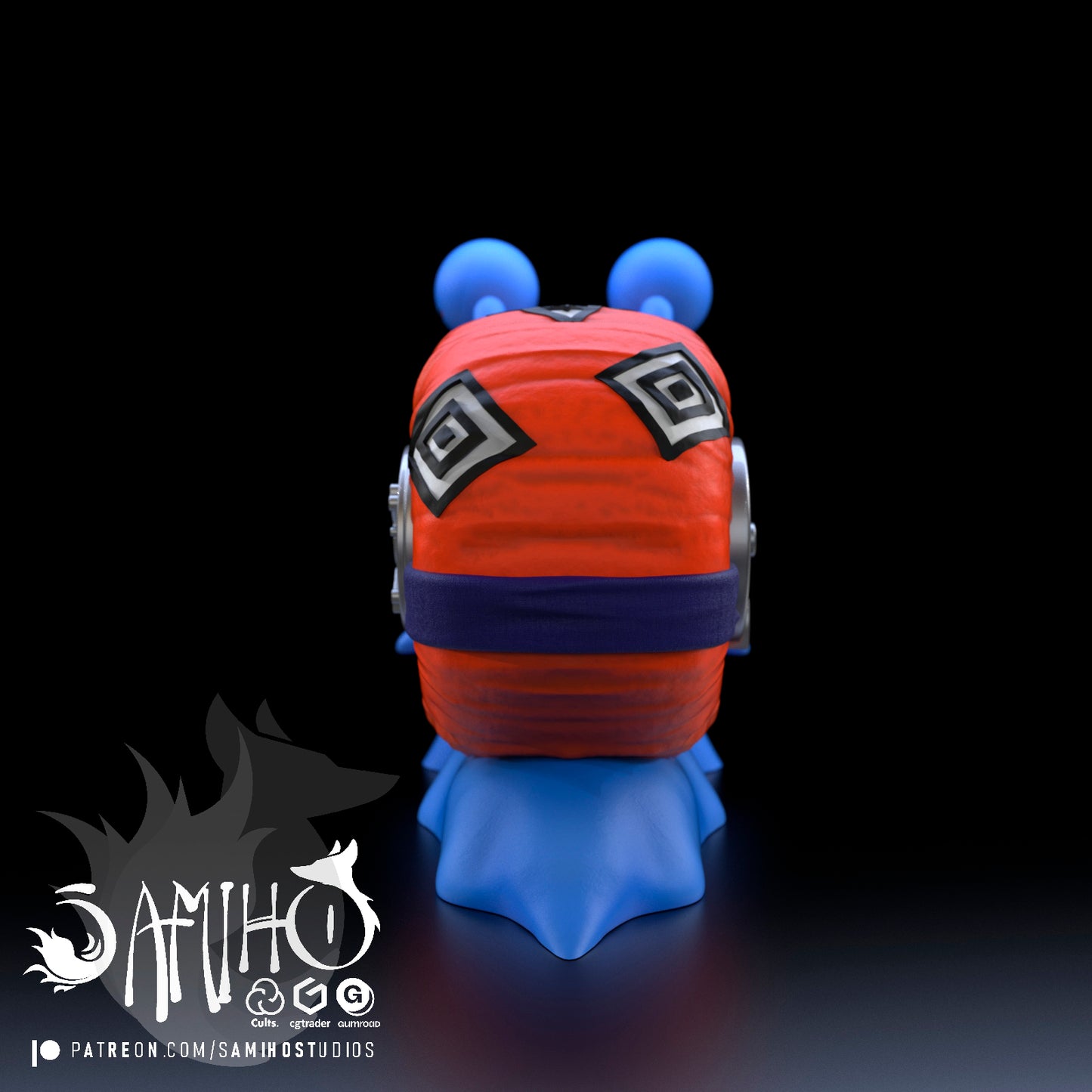 Jinbei DenDen Mushi - Unassembled and Unpainted Garage Kit - Model Designed by Samiho Studios