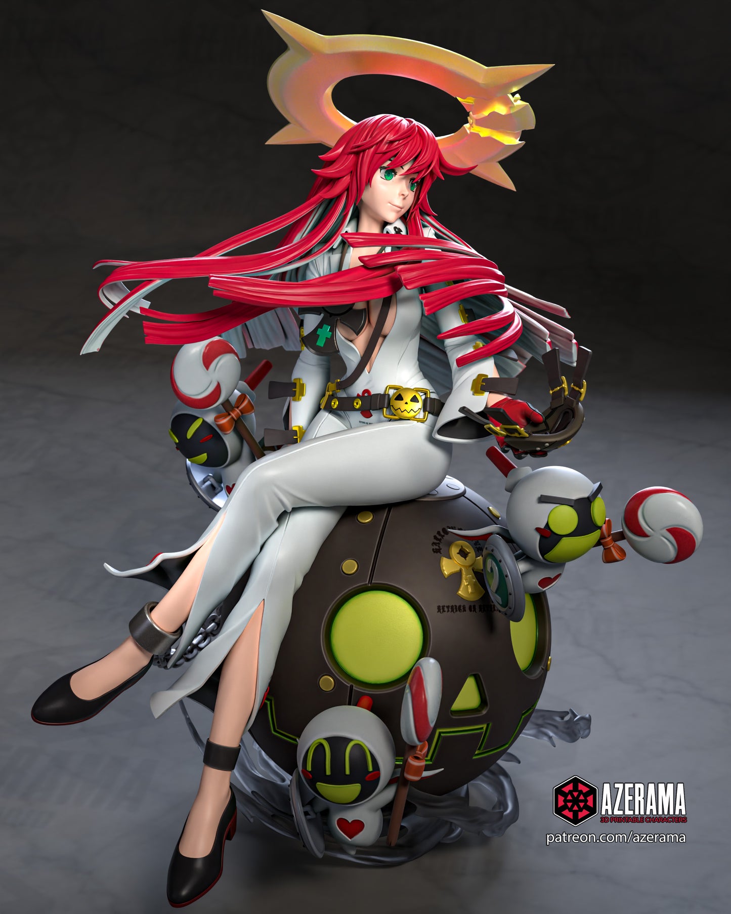 Jack-O - Unassembled and Unpainted Garage Kit - Model Designed by Azerama