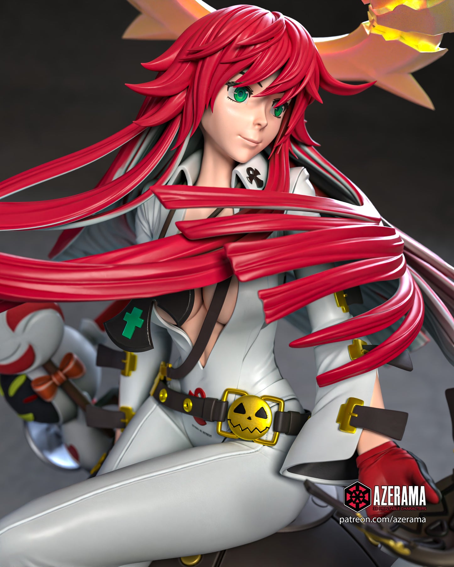 Jack-O - Unassembled and Unpainted Garage Kit - Model Designed by Azerama